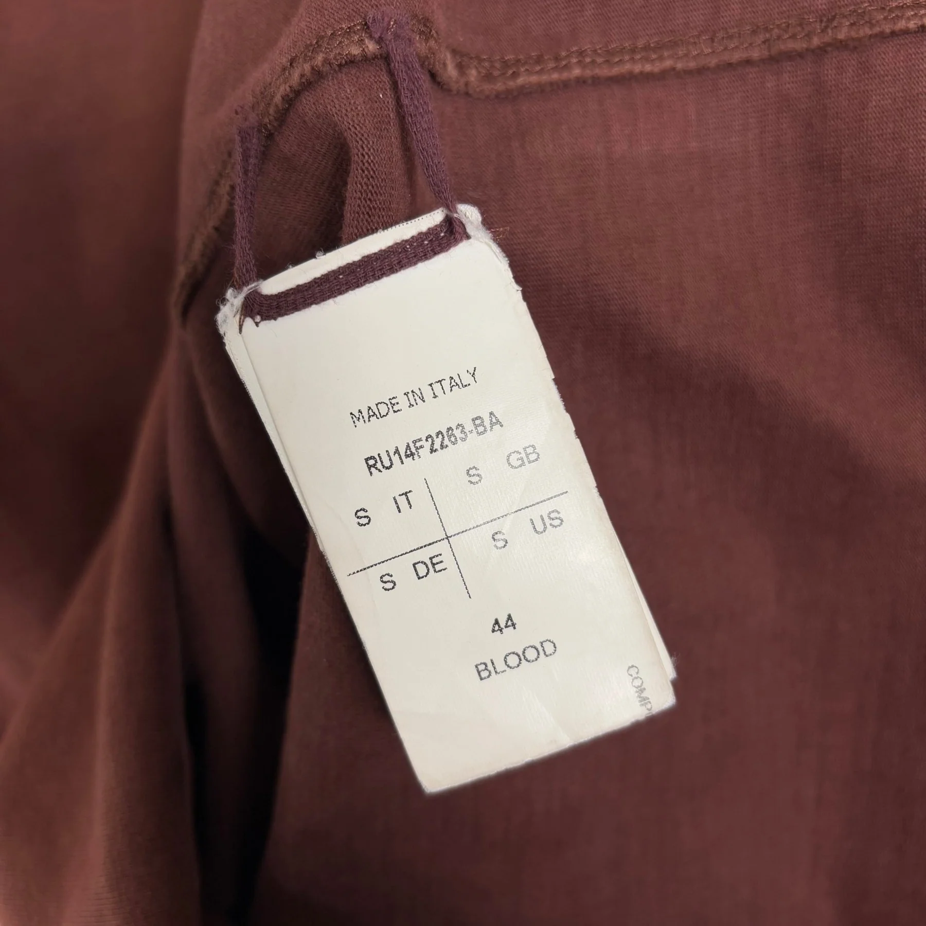 SS14 Rick Owens Crewneck Shirt - Image 7