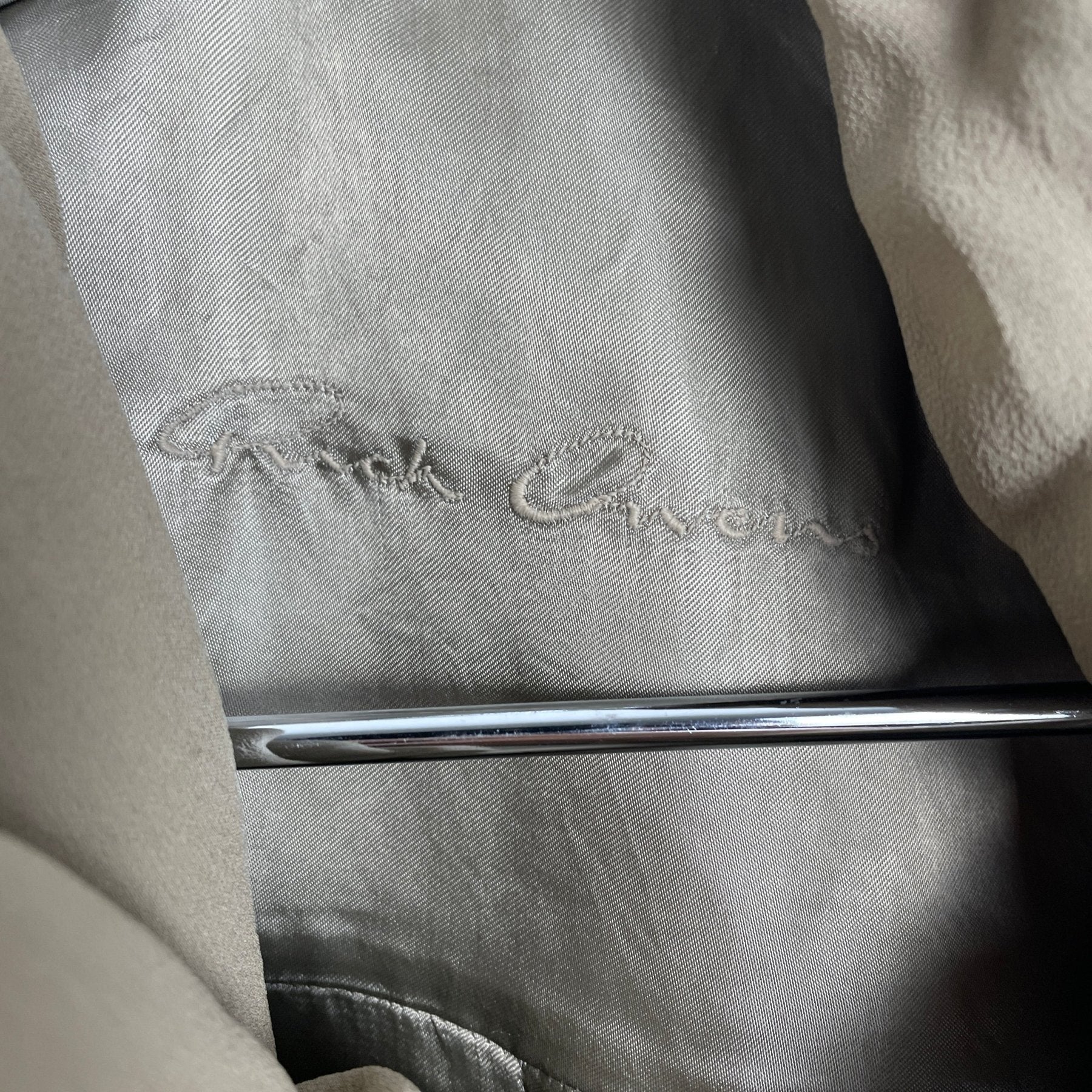 Rick Owens Cropped Half Sleeve Jacket Olmar & Mirta Era - Image 6