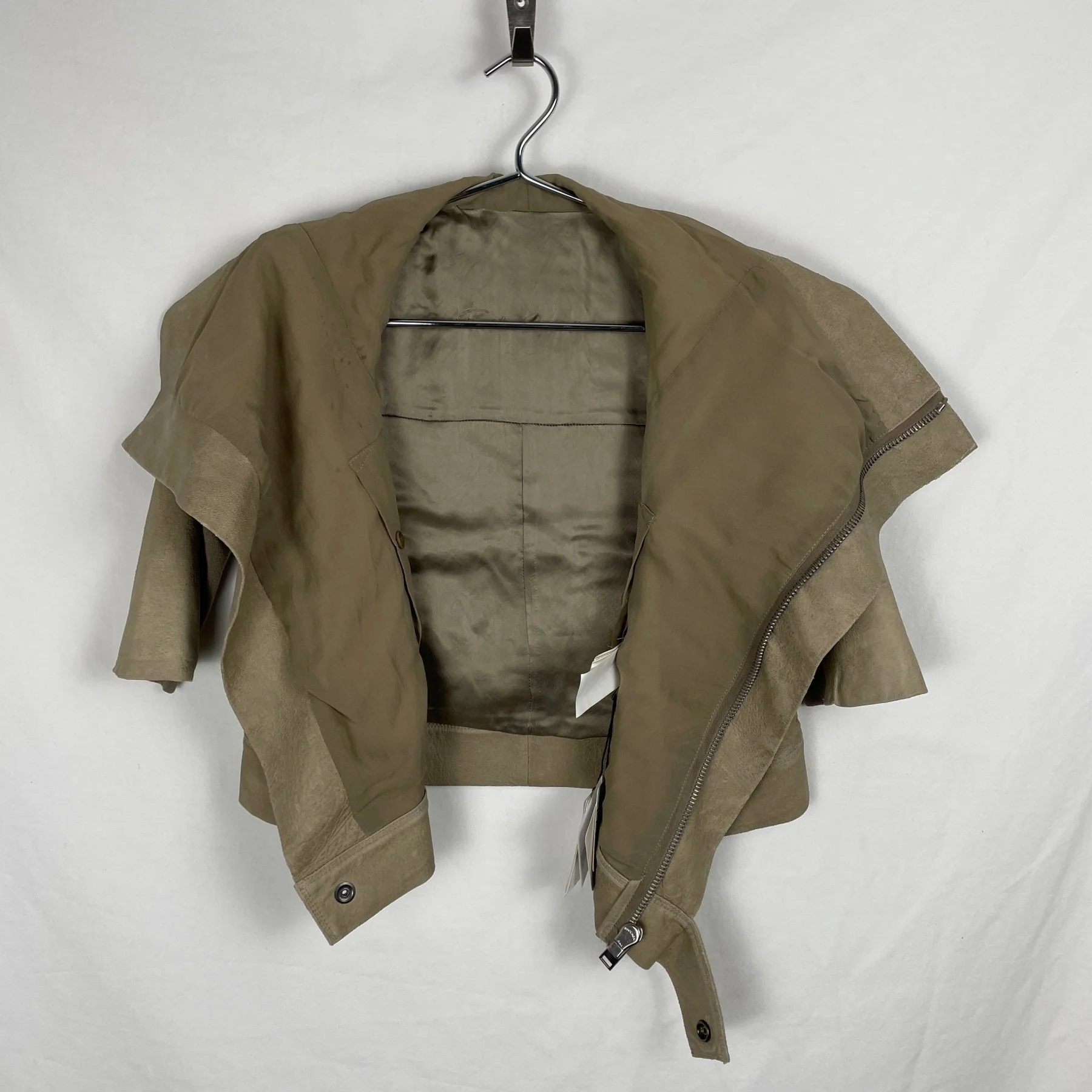 Rick Owens Cropped Half Sleeve Jacket Olmar & Mirta Era - Image 8
