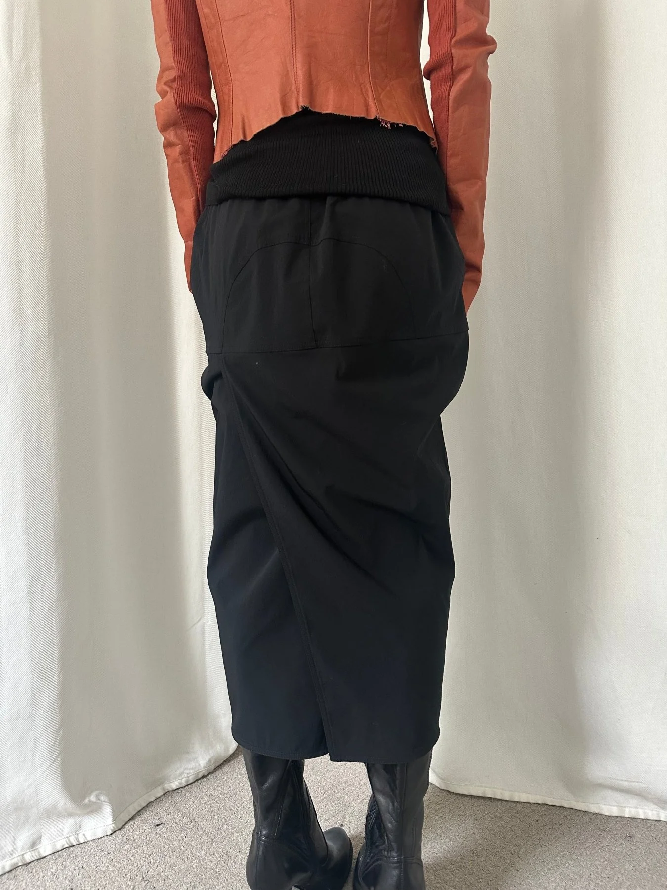 Rick Owens Dirt S/S 18 Long Skirt - Image 4