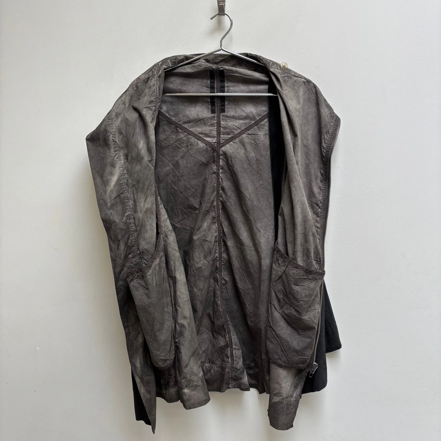 Rick Owens DRKSHDW Draped Long Vest - Image 12