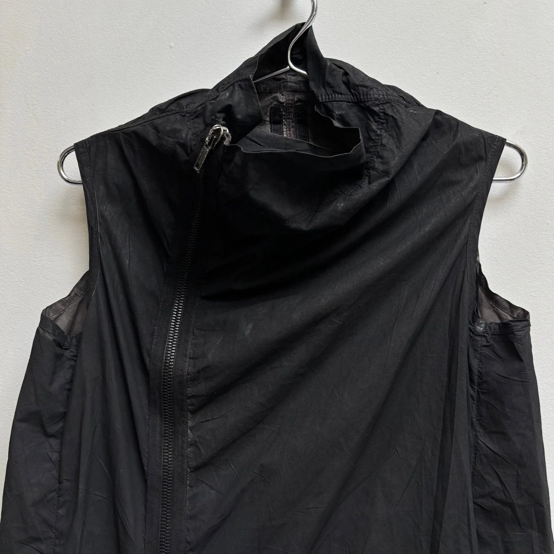 Rick Owens DRKSHDW Draped Long Vest - Image 3