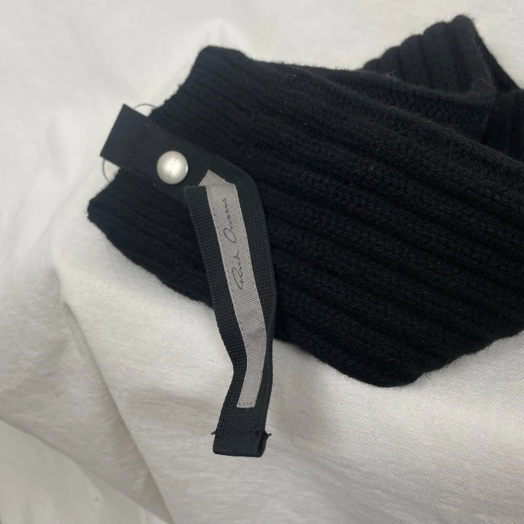 Rick Owens Knee High Ribbed Socks - Image 2