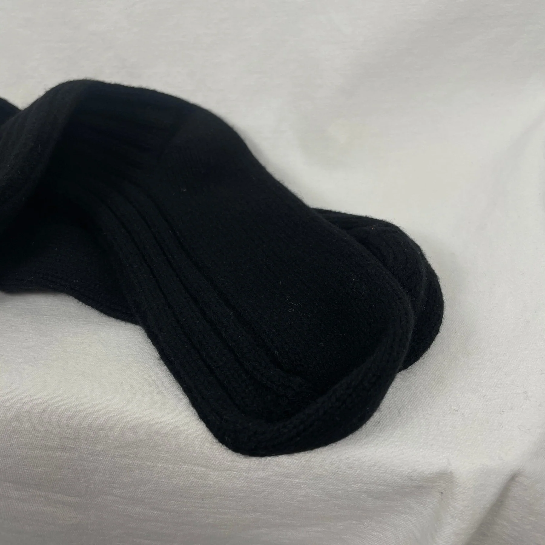 Rick Owens Knee High Ribbed Socks - Image 3