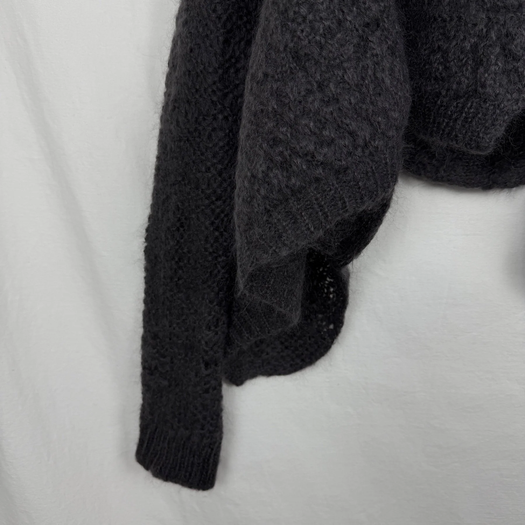 FW14 Rick Owens “Moody” Knit Mohair Cardigan - Image 5