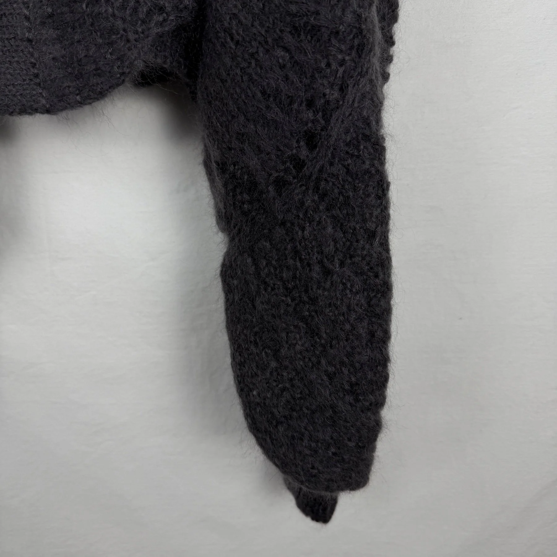 FW14 Rick Owens “Moody” Knit Mohair Cardigan - Image 8