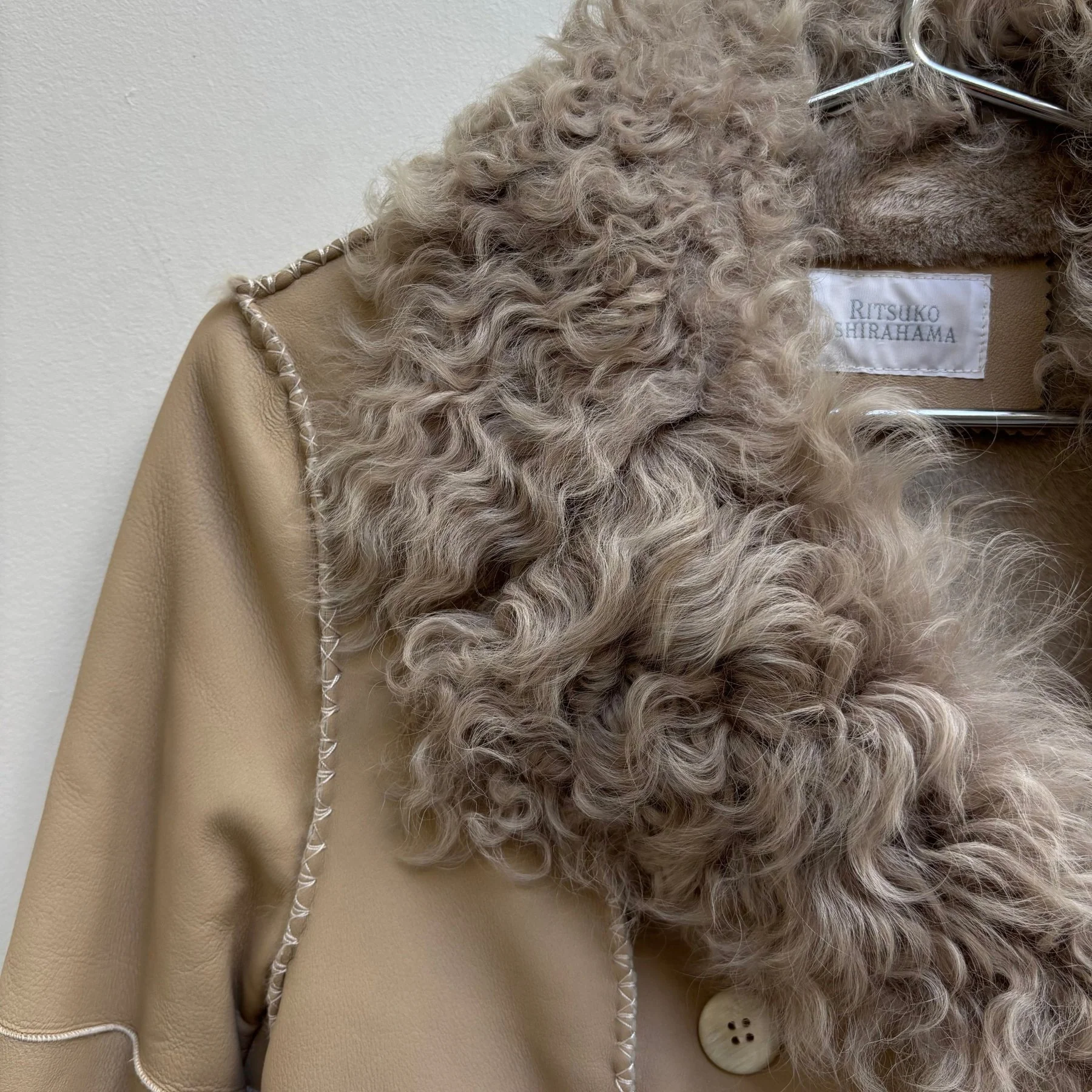 Ritsuko Shirahama Sheepskin Jacket - Image 3