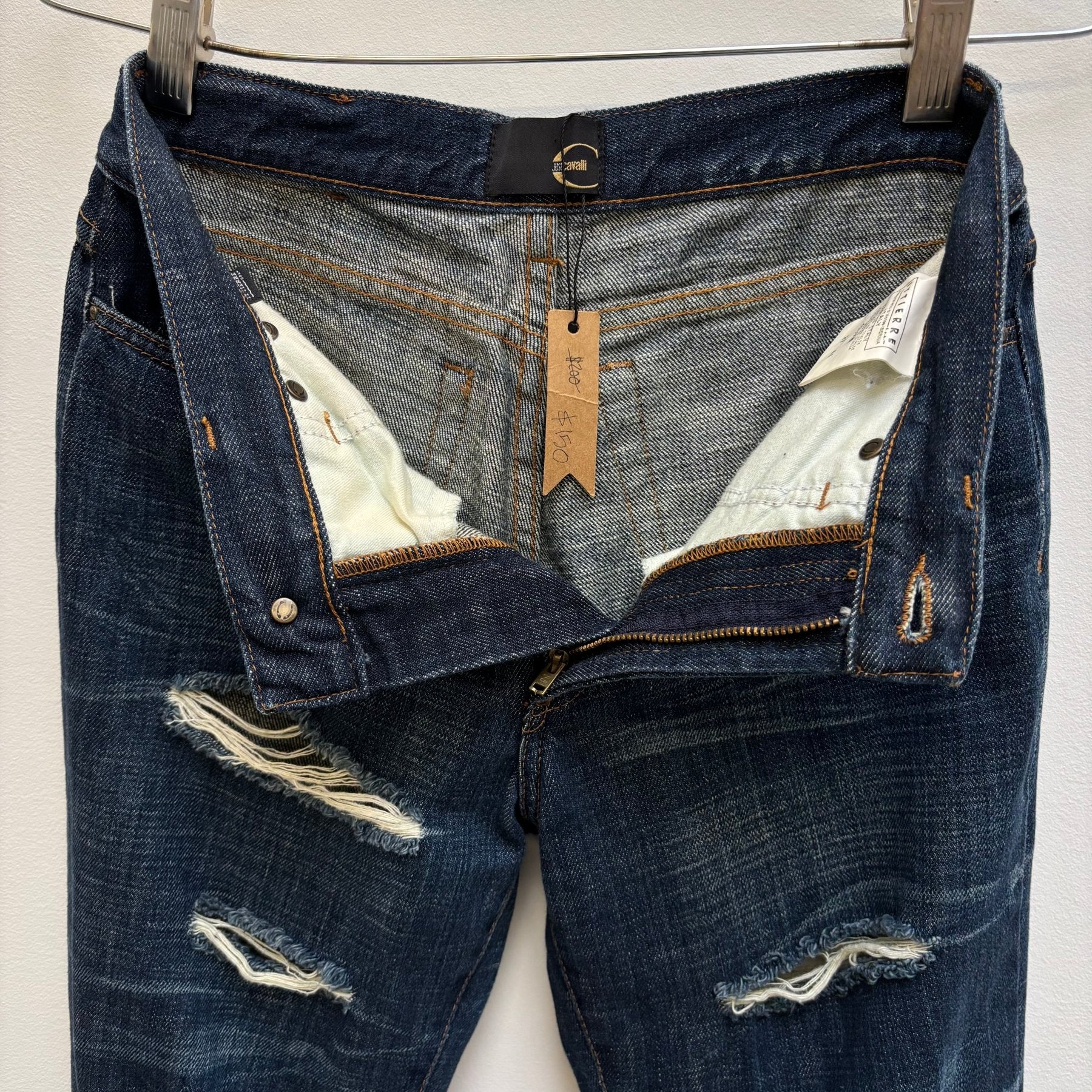 Roberto Cavalli Distressed Jeans - Image 14