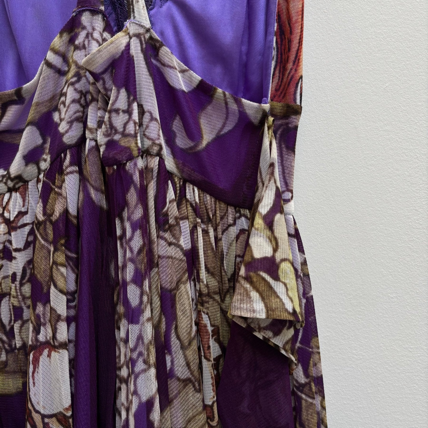 Roberto Cavalli Floral Patterned Summer Dress - Image 10