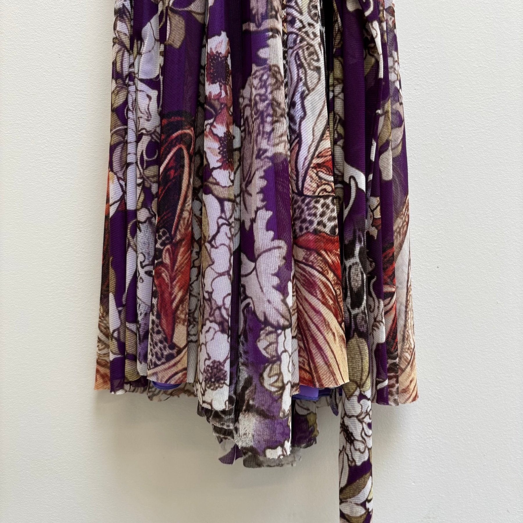 Roberto Cavalli Floral Patterned Summer Dress - Image 8