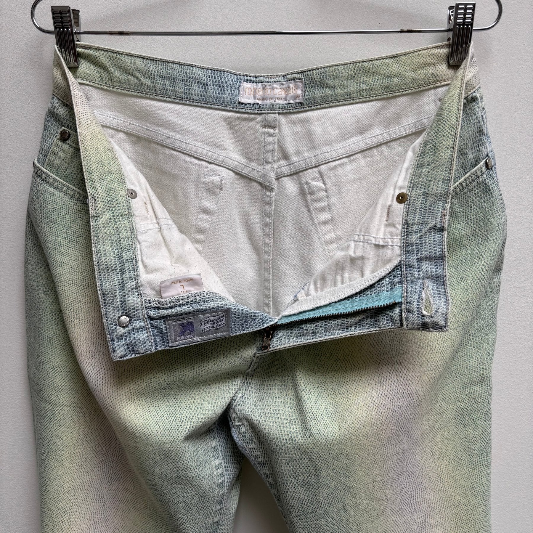 Roberto Cavalli Snakeskin Printed Pants - Image 12