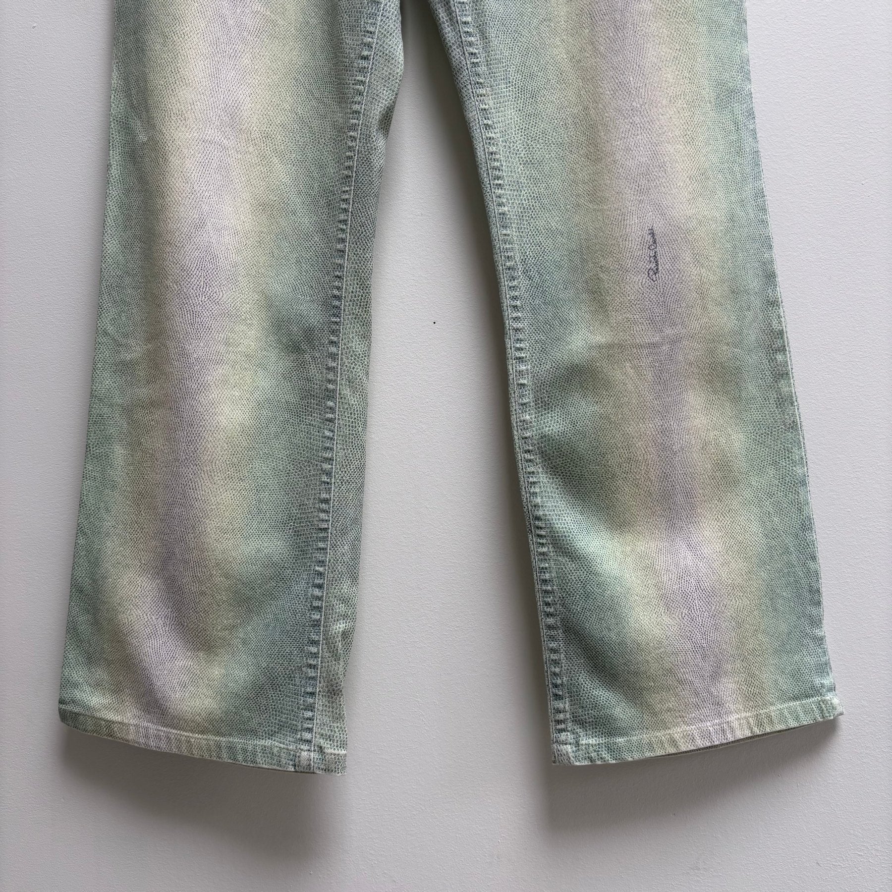 Roberto Cavalli Snakeskin Printed Pants - Image 4