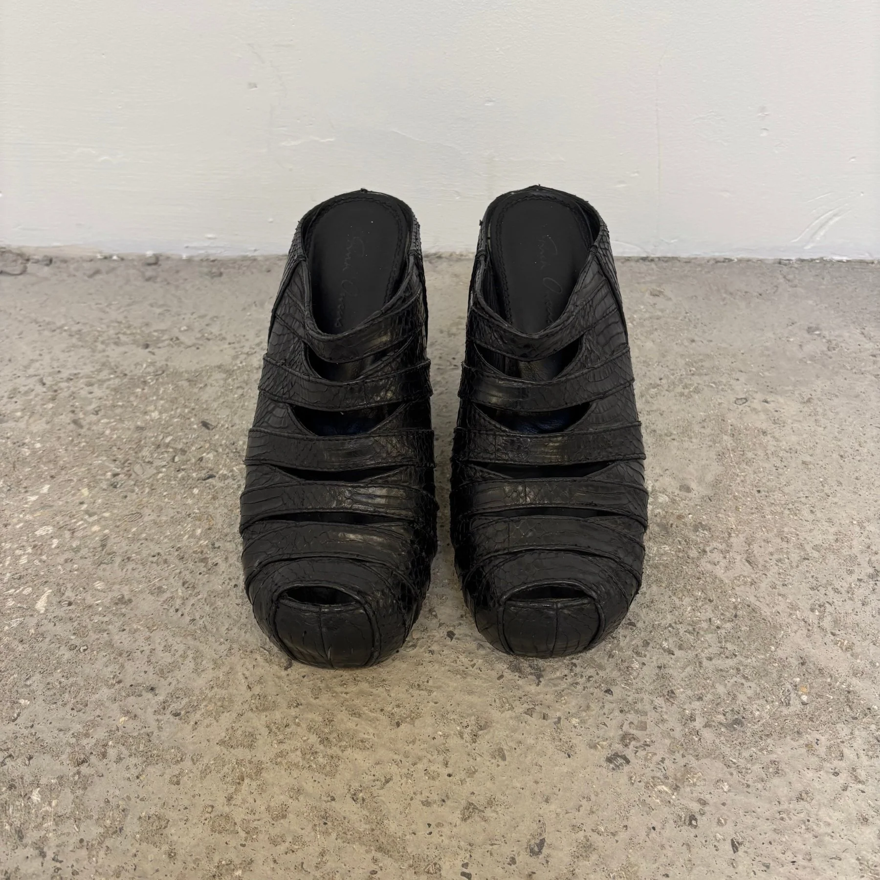SS11 Rick Owens “Anthem” Wedge Heels - Image 3