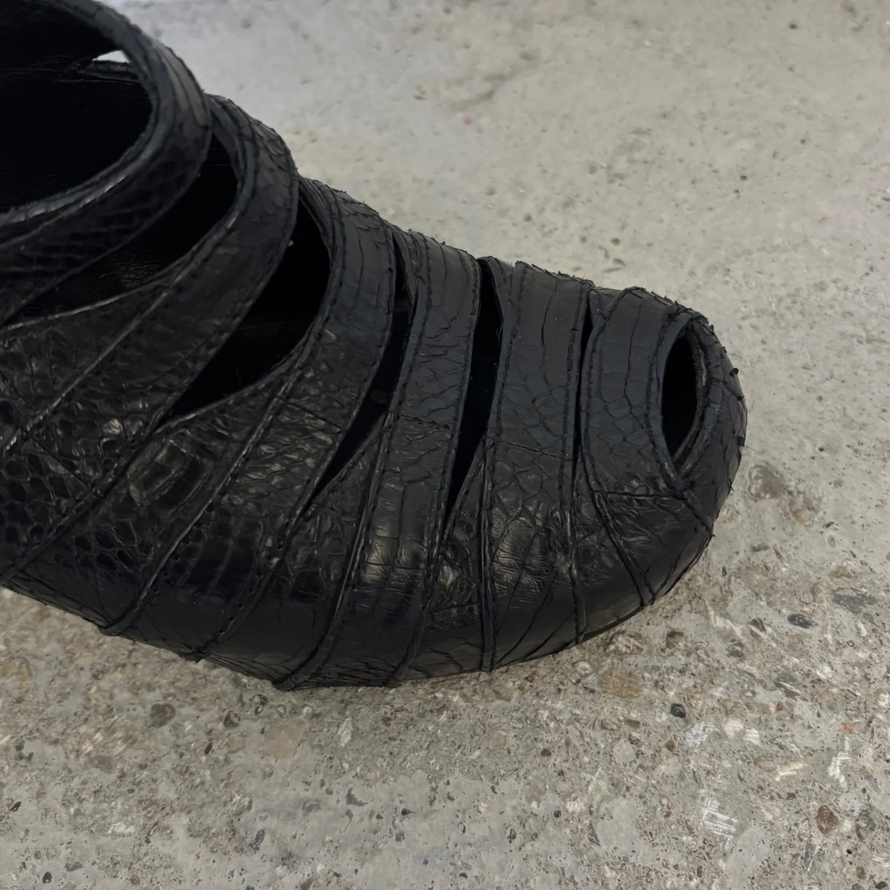 SS11 Rick Owens “Anthem” Wedge Heels - Image 8