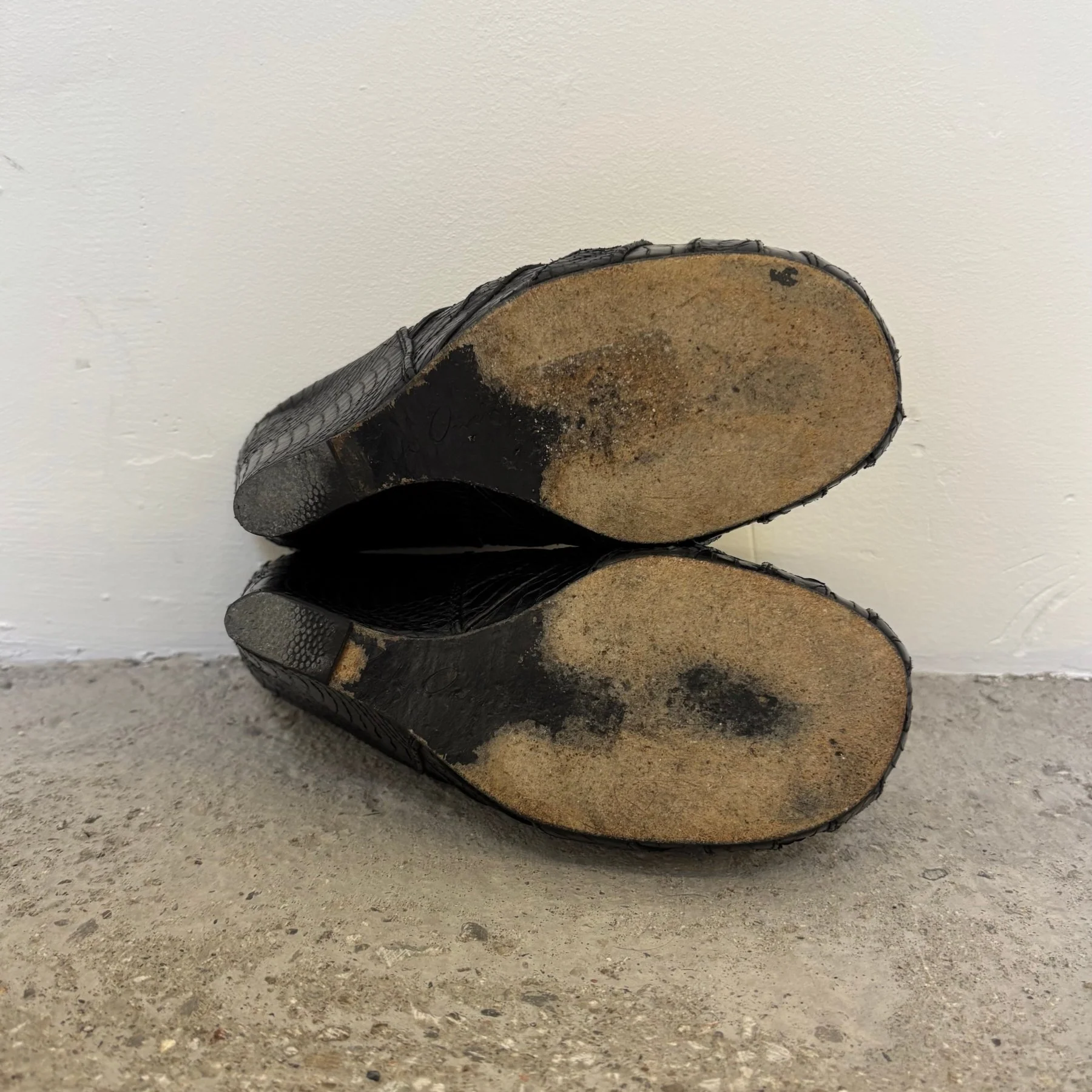 SS11 Rick Owens “Anthem” Wedge Heels - Image 9