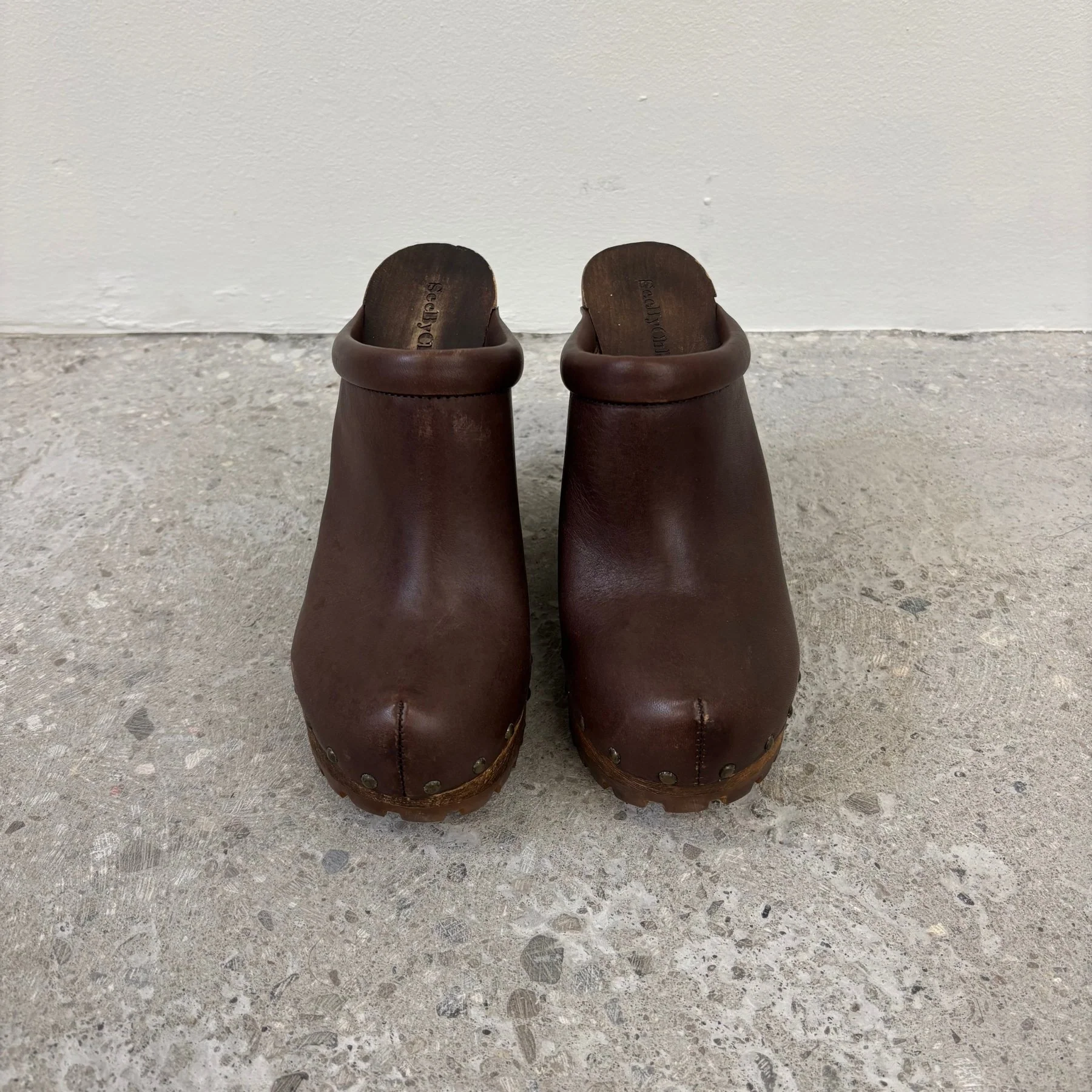 See by Chloé Studded Wedge Clogs - Image 3