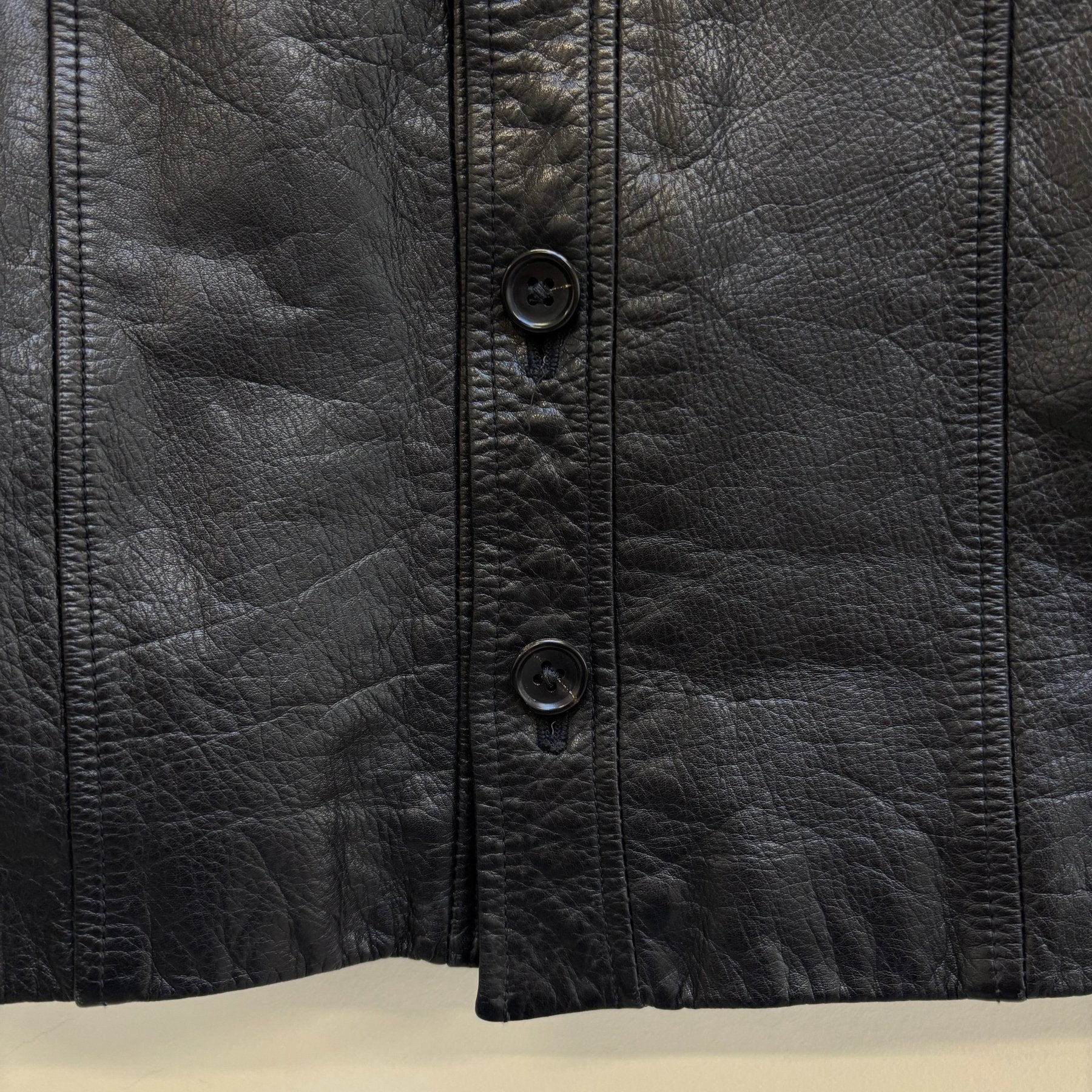 5351 Pour Les Hommes Leather Shirt Jacket - Image 6