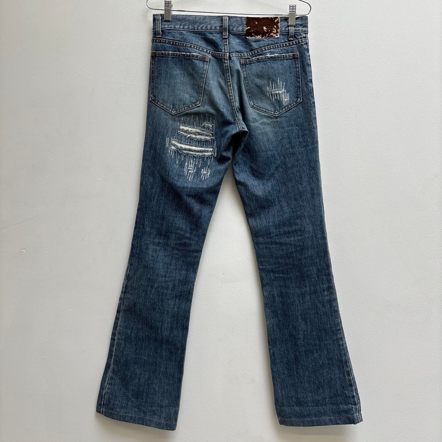 00s Shellac Rip & Repair Jeans - Image 2