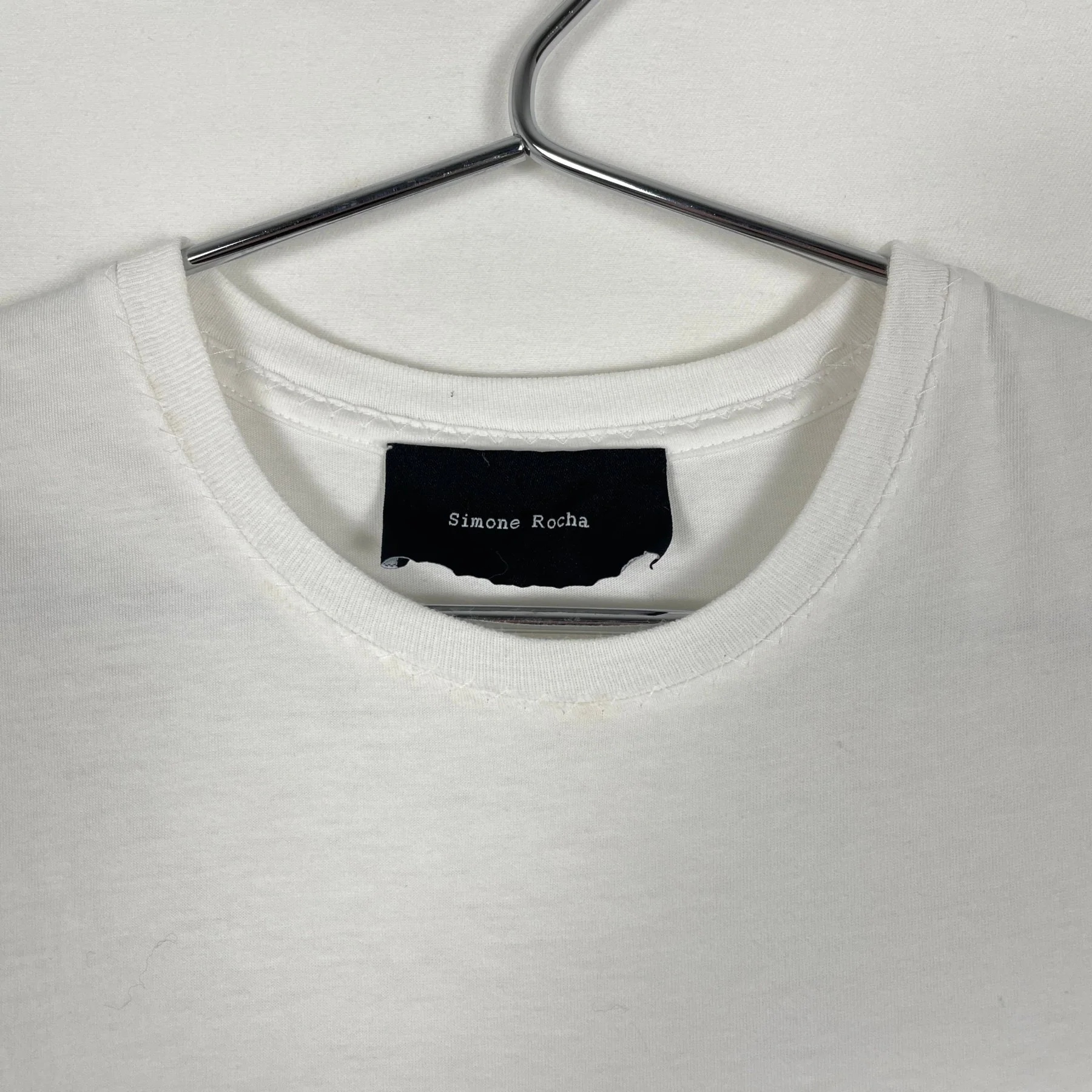 Simone Rocha Tank Top Ruffle Panel - Image 7