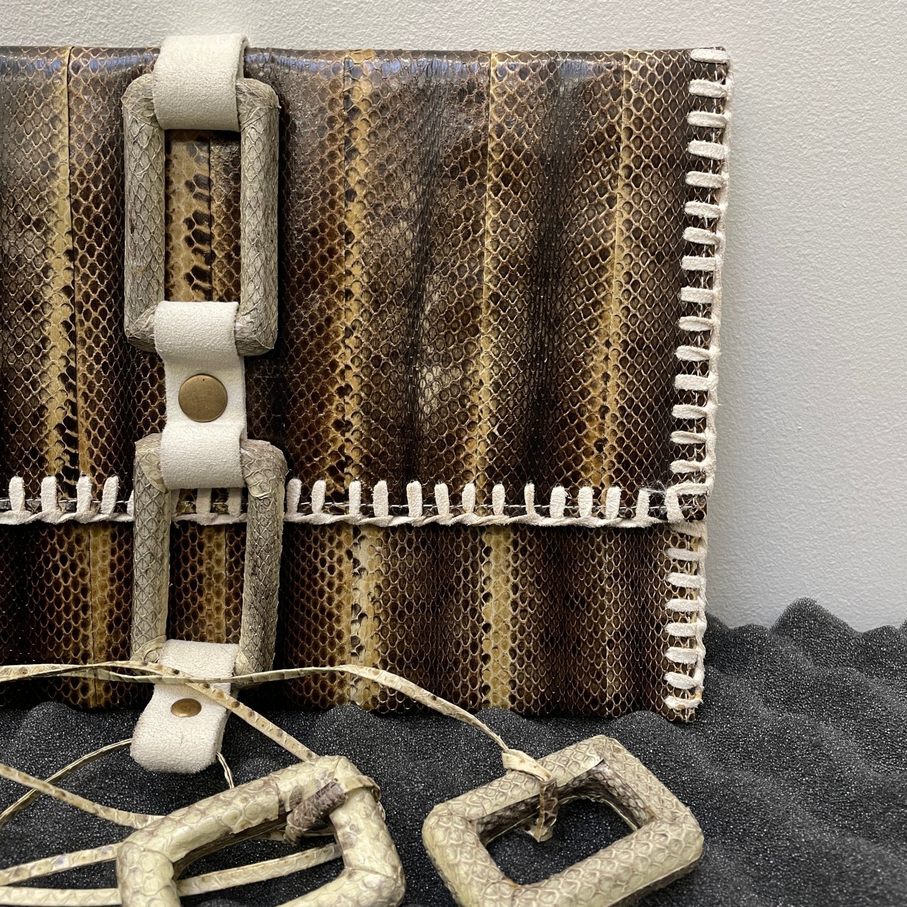 Snake Print Clutch - Image 4