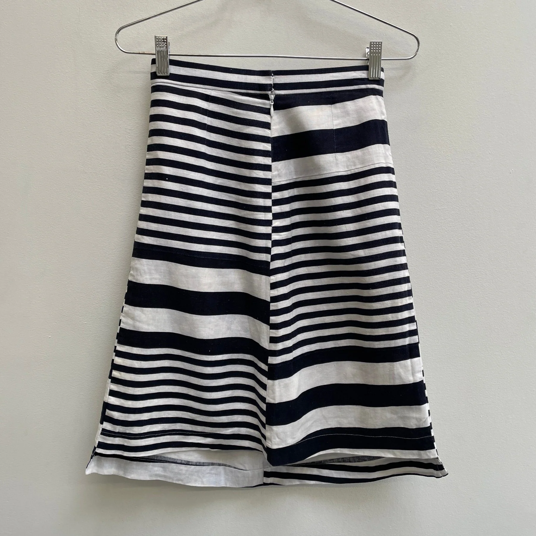 SS00 Junya Watanabe Blocked Striped Midi Skirt - Image 2