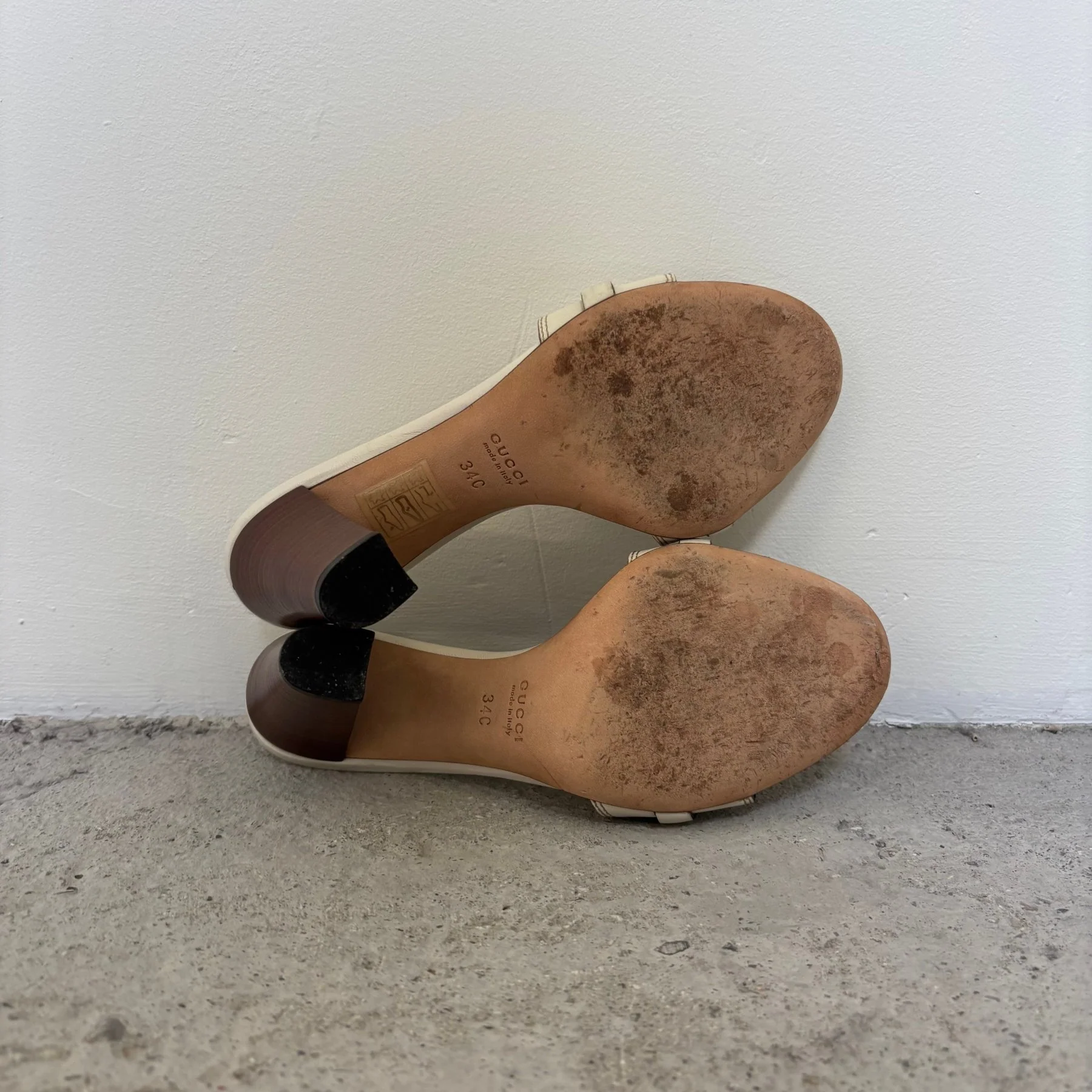 SS02 Gucci By Tom Ford Bamboo Horse Bit Leather Sandal Heels - Image 7