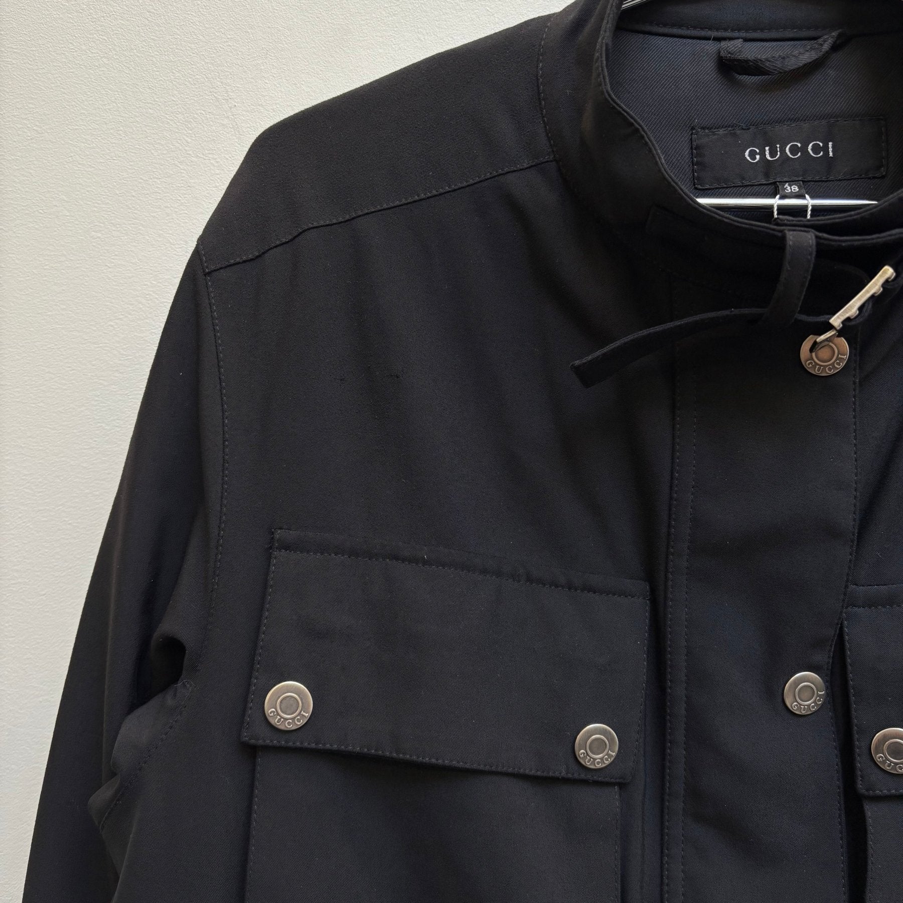 SS02 Gucci by Tom Ford Multi Pocket Imperial Jacket - Image 4