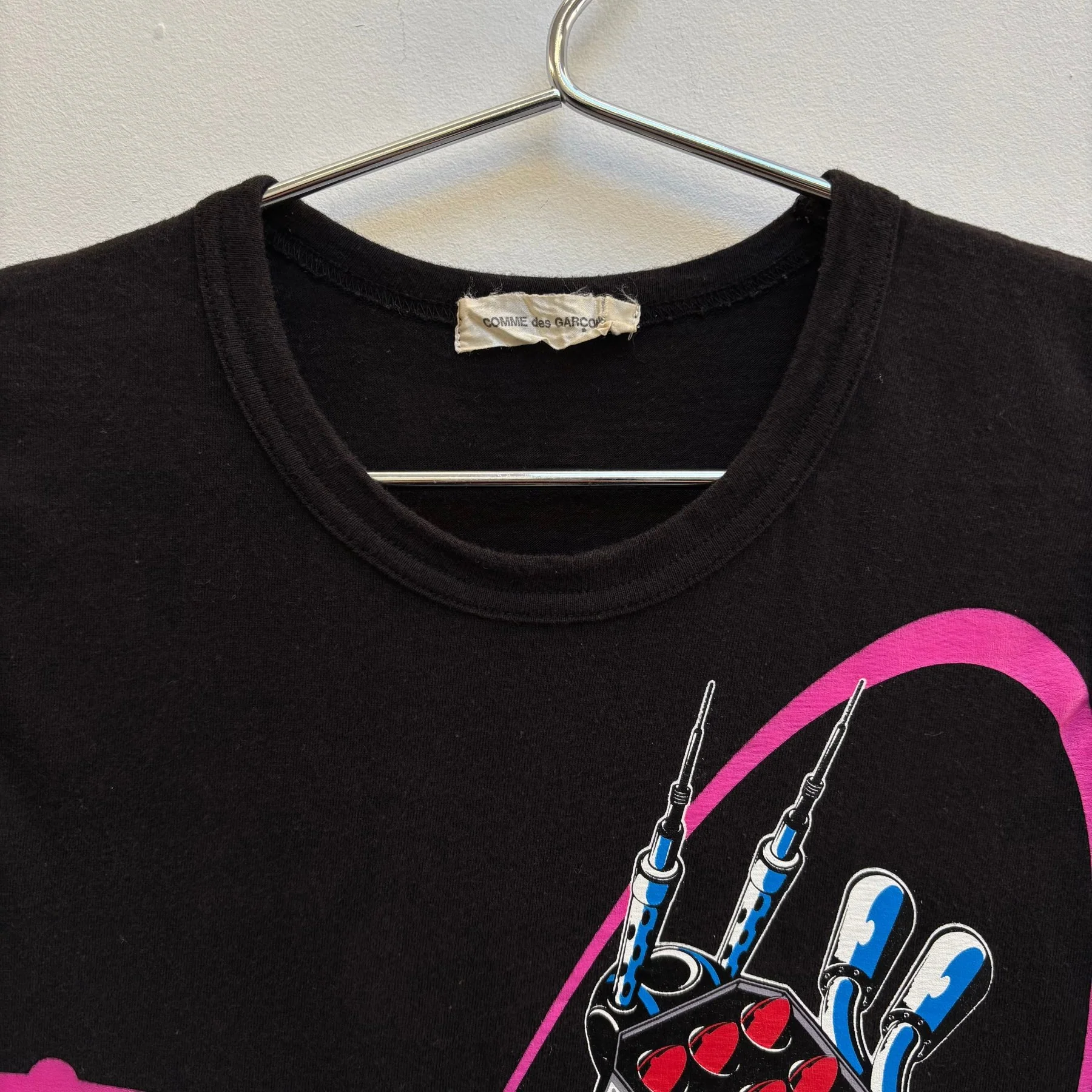 SS04 Comme Des Garçons Sideline Graphic Tank Top - Image 3
