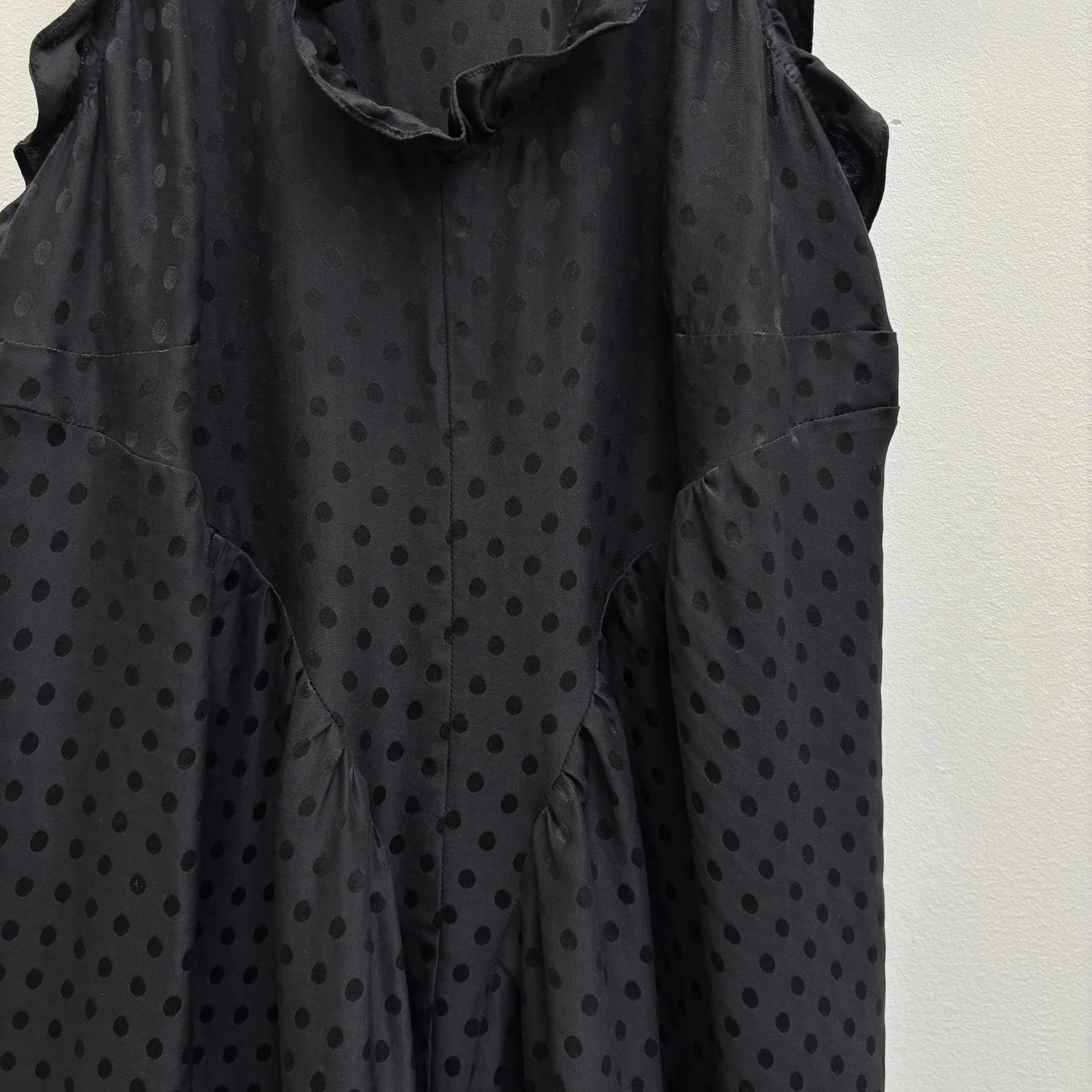 SS06 Balenciaga Nicolas Ghesquiere Polkadot Dress - Image 6