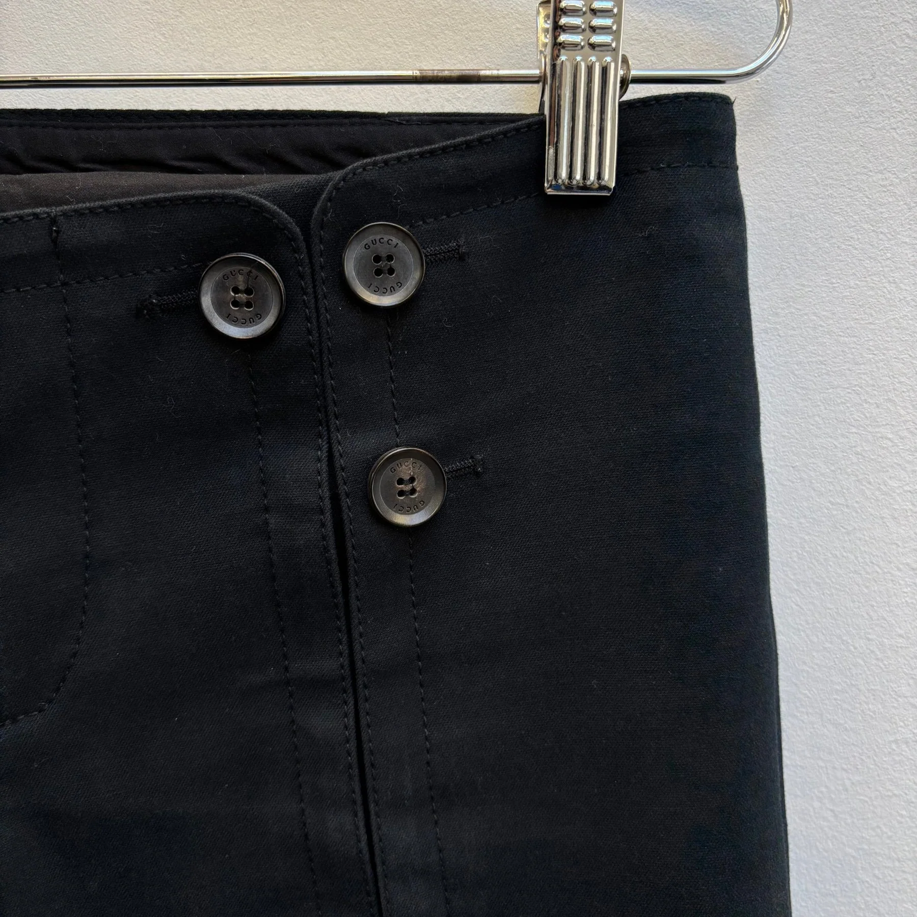SS06 Gucci By Frida Giannini Low Rise Sailor Trousers - Image 5