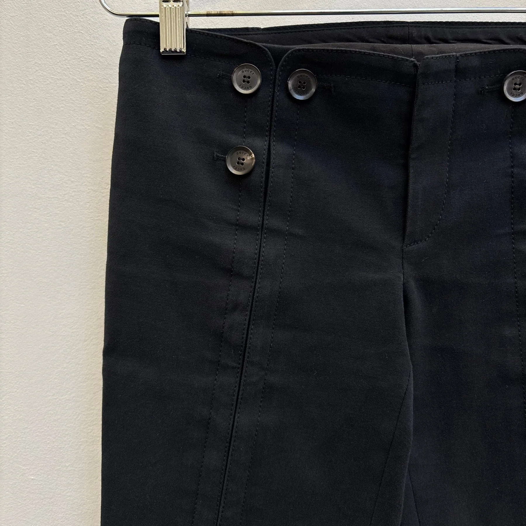 SS06 Gucci By Frida Giannini Low Rise Sailor Trousers - Image 6