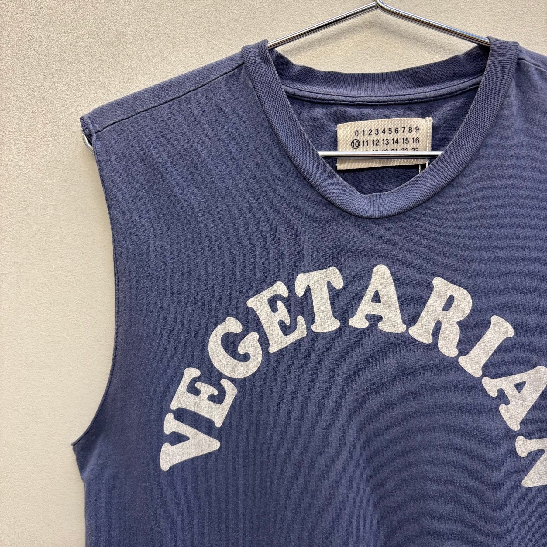 SS06 Maison Margiela ‘Vegetarian’ Graphic Tank Top - Image 3