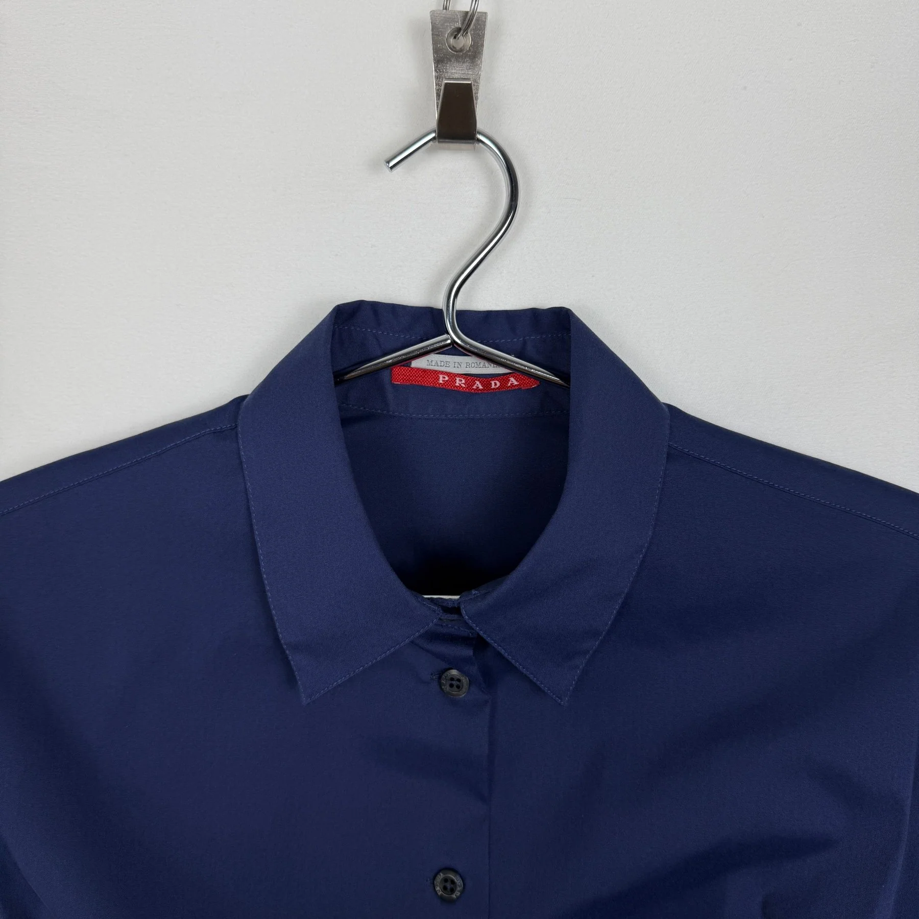 SS07 Prada Darted Button Up Shirt - Image 3