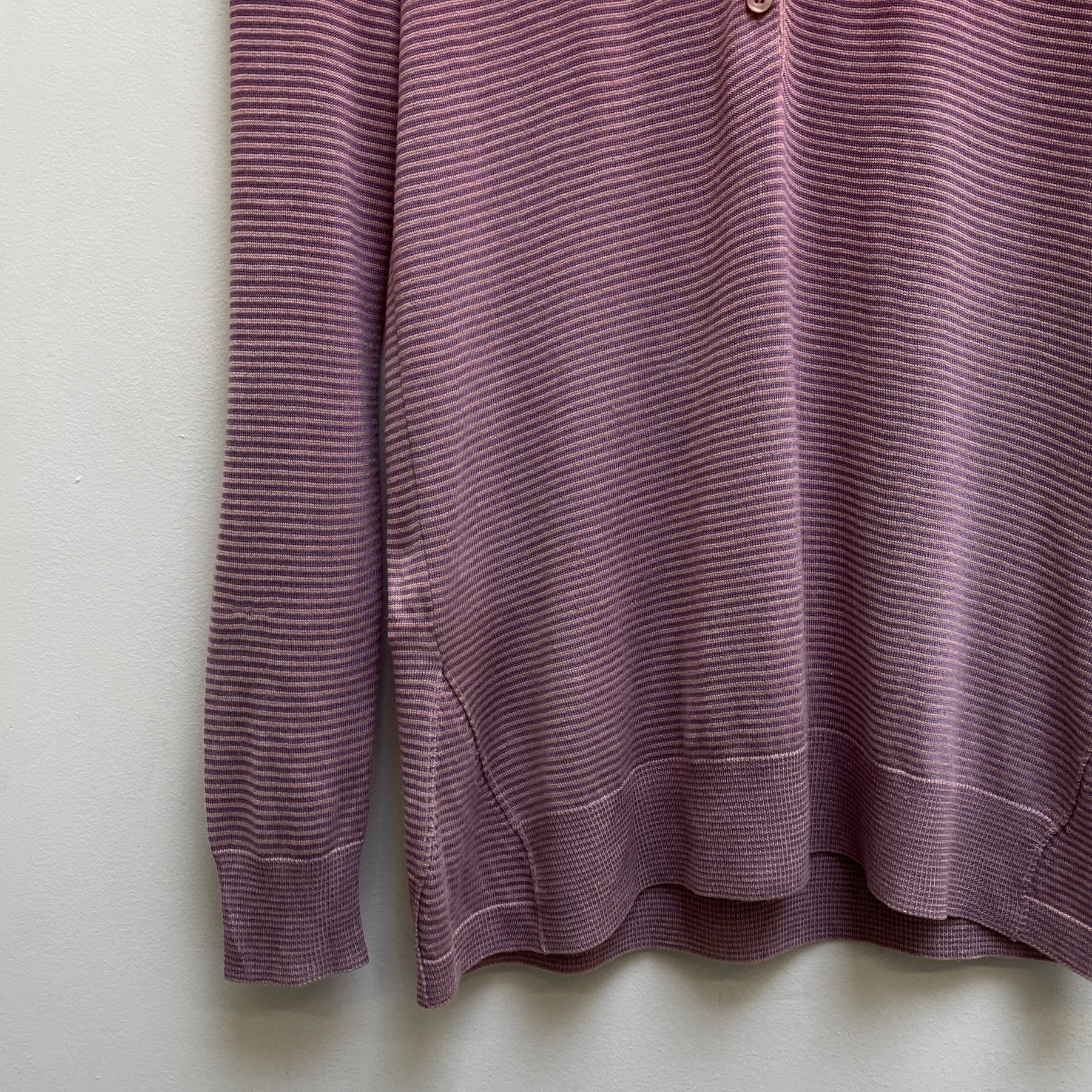 SS07 Prada Gradient Striped L/S Polo - Image 5
