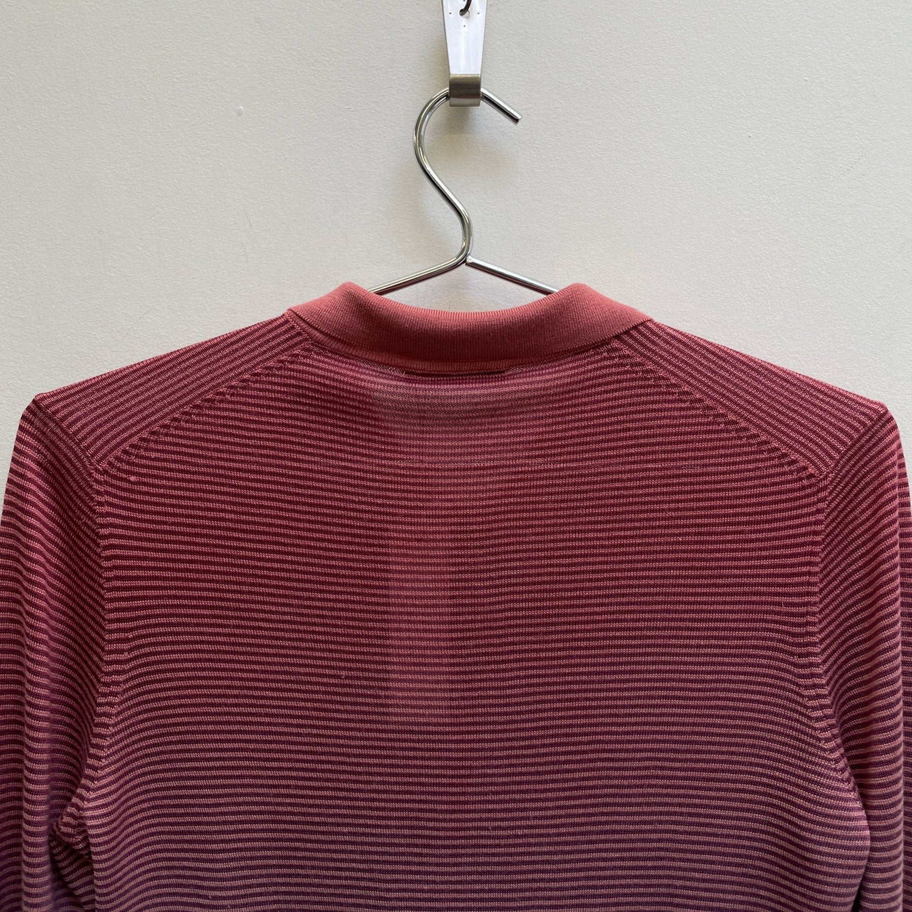 SS07 Prada Gradient Striped L/S Polo - Image 7