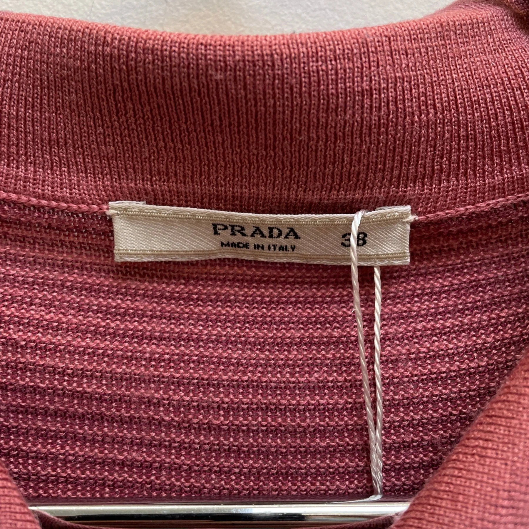 SS07 Prada Gradient Striped L/S Polo - Image 9