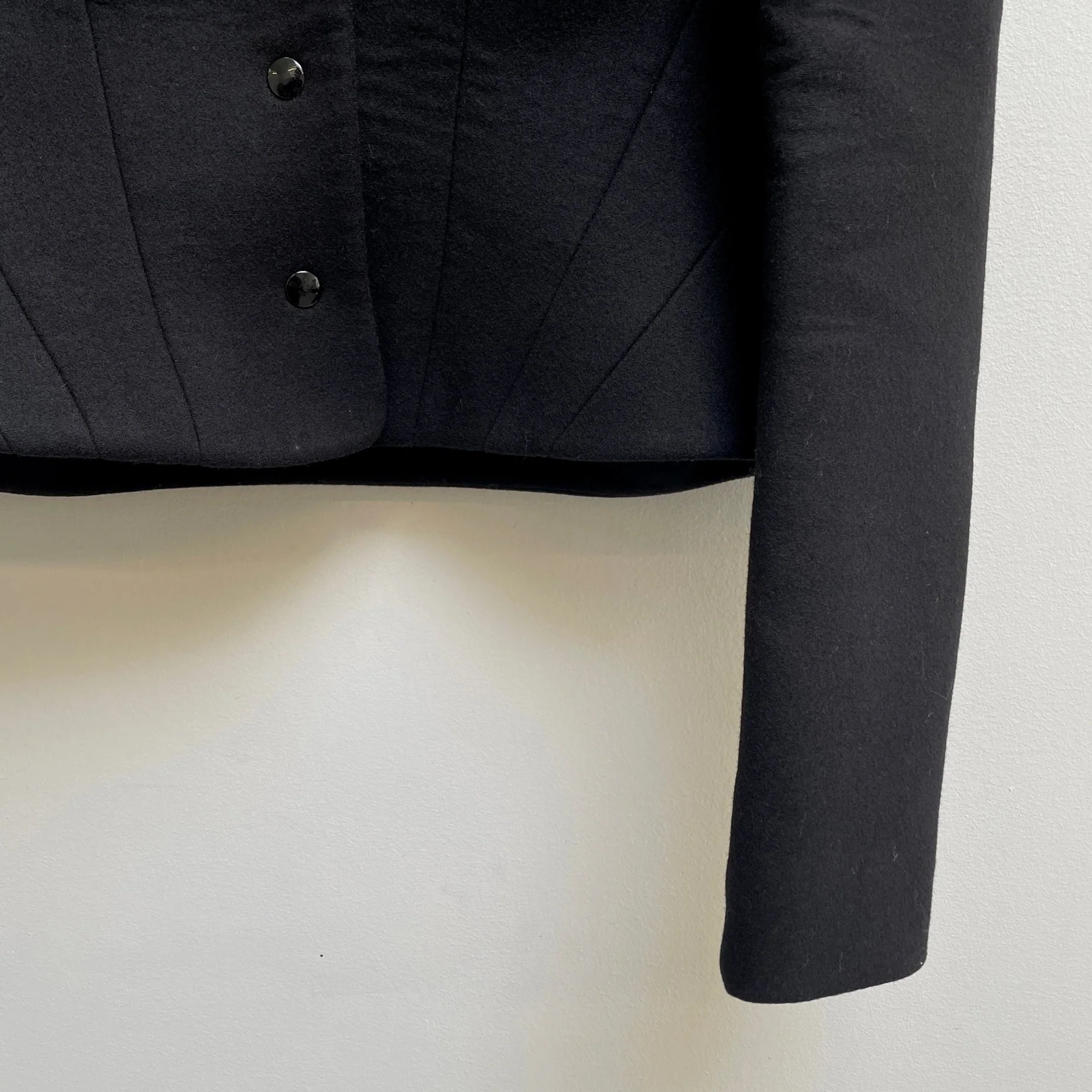 SS08 Balenciaga by Nicolas Ghesquiere Structured Wool Jacket - Image 6