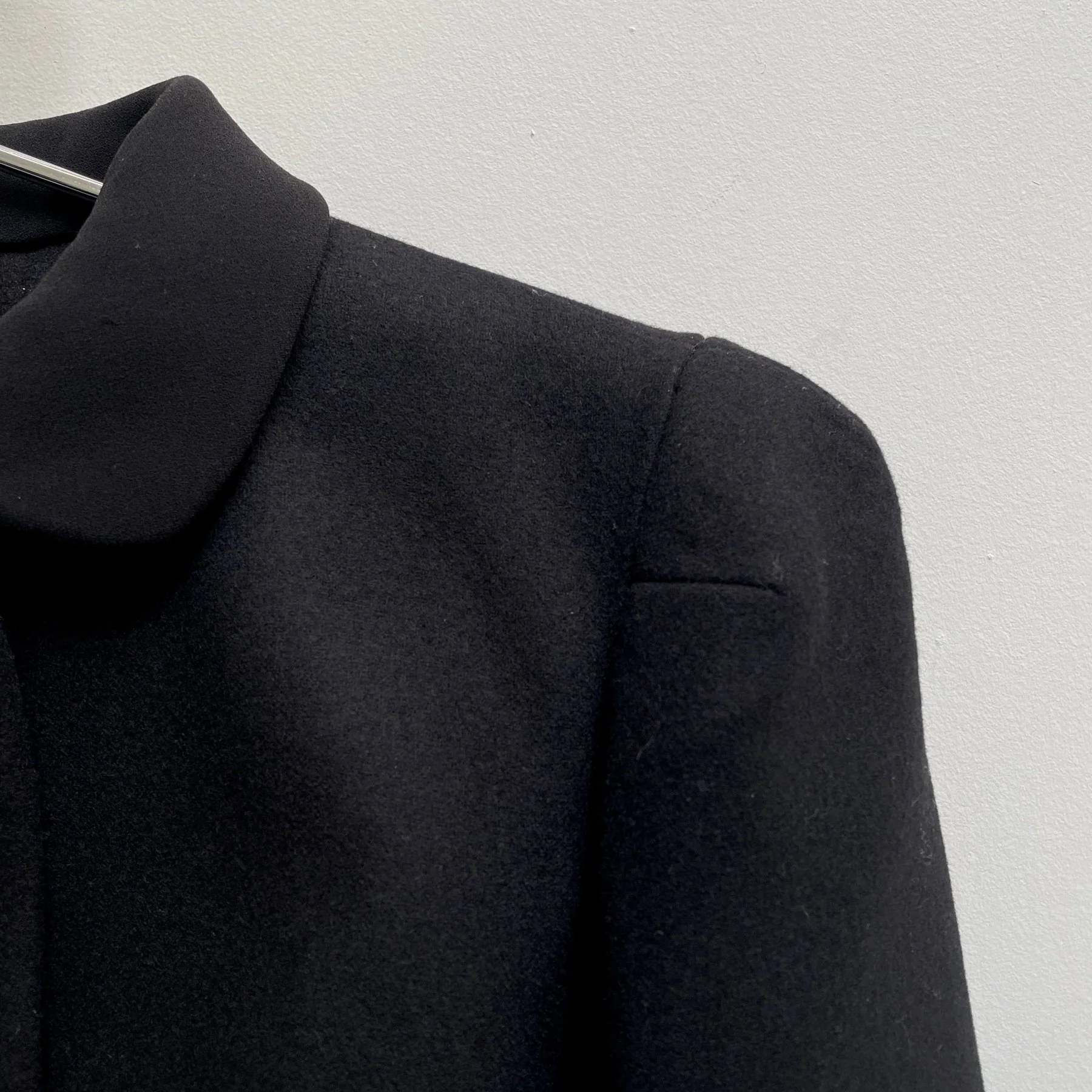 SS08 Balenciaga by Nicolas Ghesquiere Structured Wool Jacket - Image 7