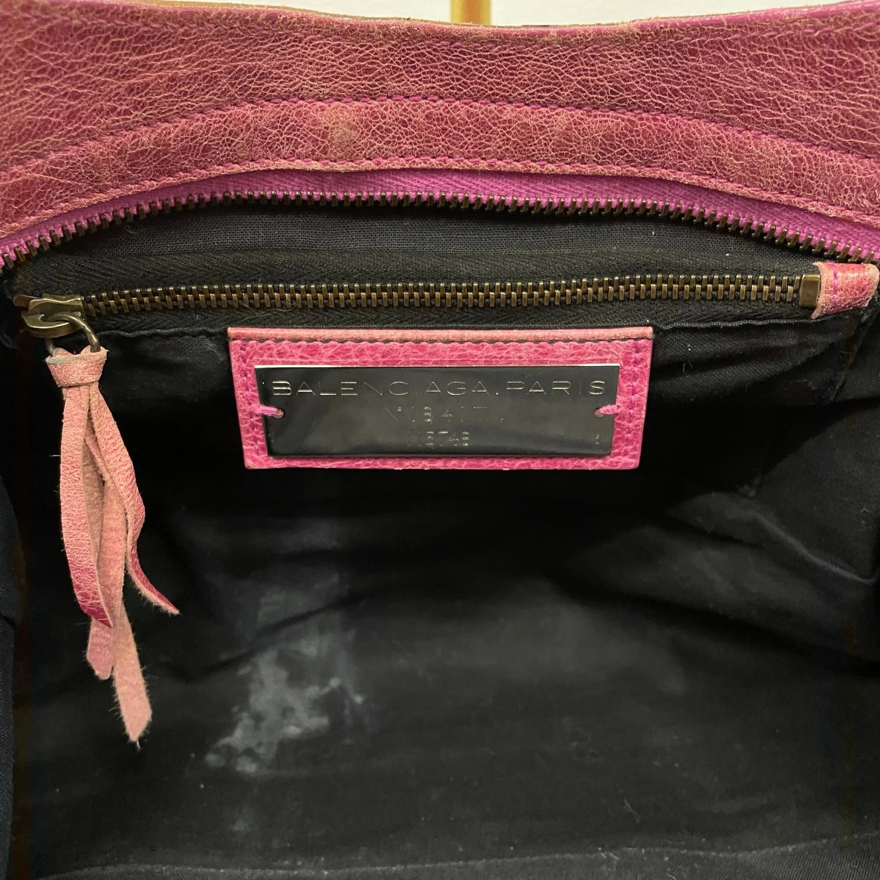 SS08 Balenciaga City Bag (Hot Pink) - Image 14