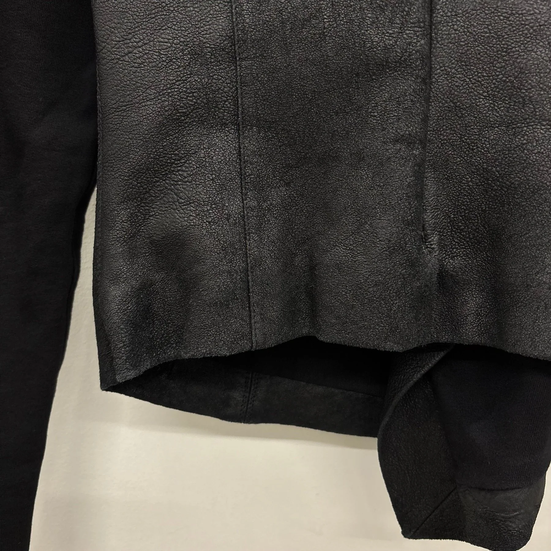 SS09 ‘STRUTTER’ Rick Owens Lamb Leather Biker Jacket - Image 11