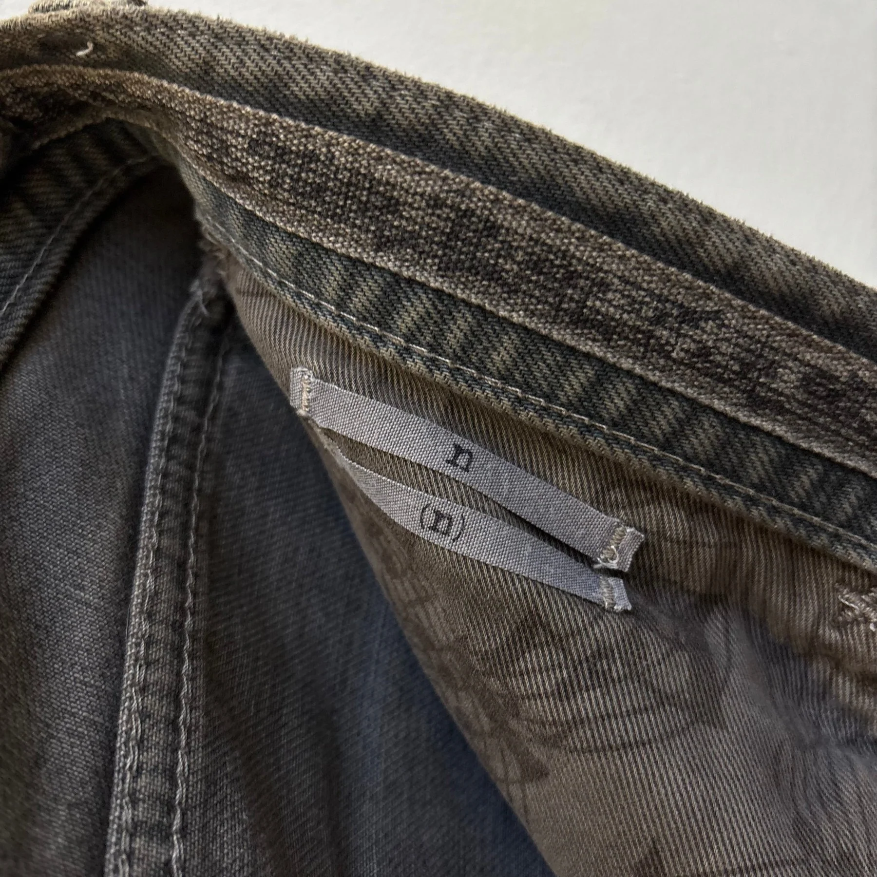 SS08 Number Nine Mudwash Jeans - Image 16