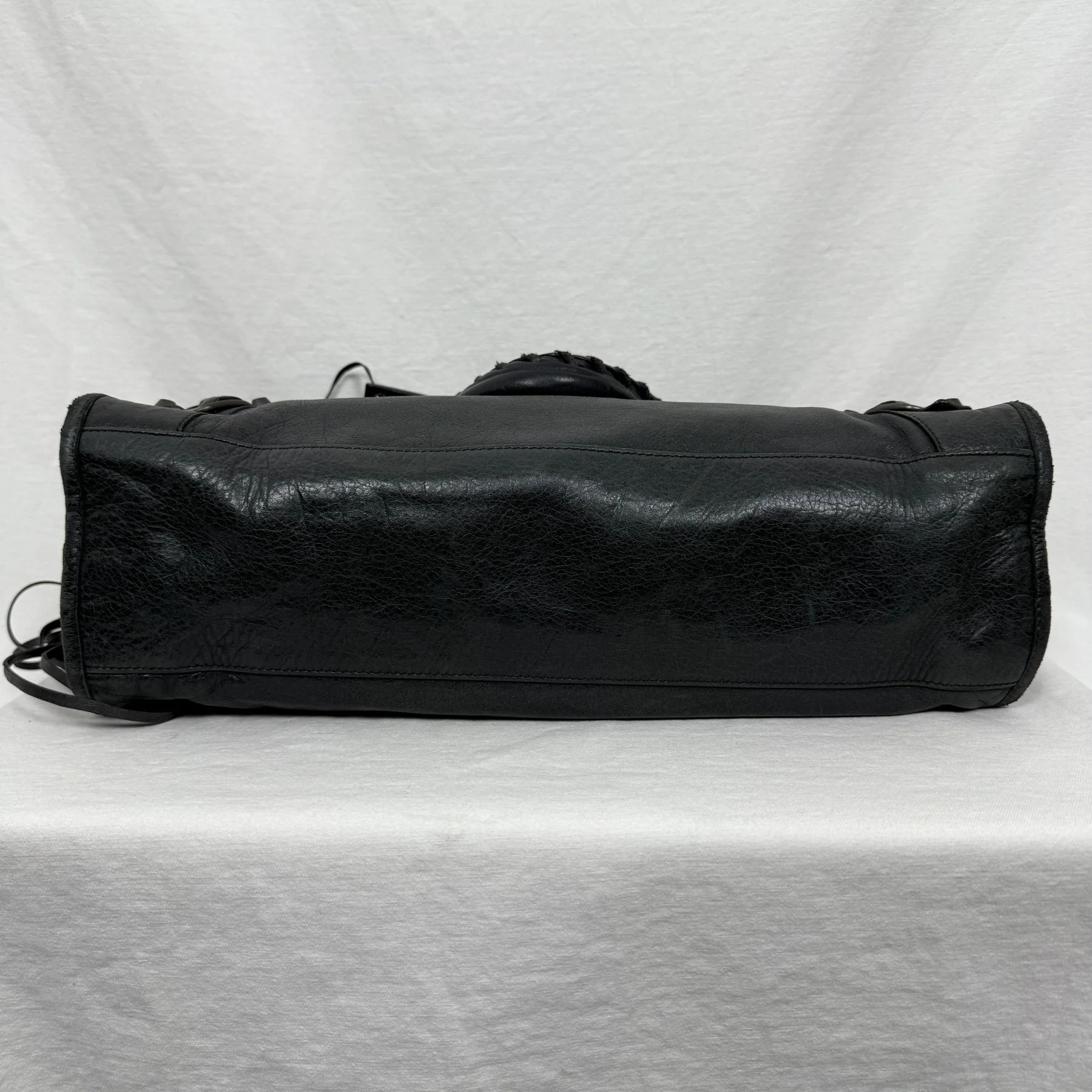 SS10 Balenciaga City Bag By Nicolas Gesquiere In Gun Metal - Image 6