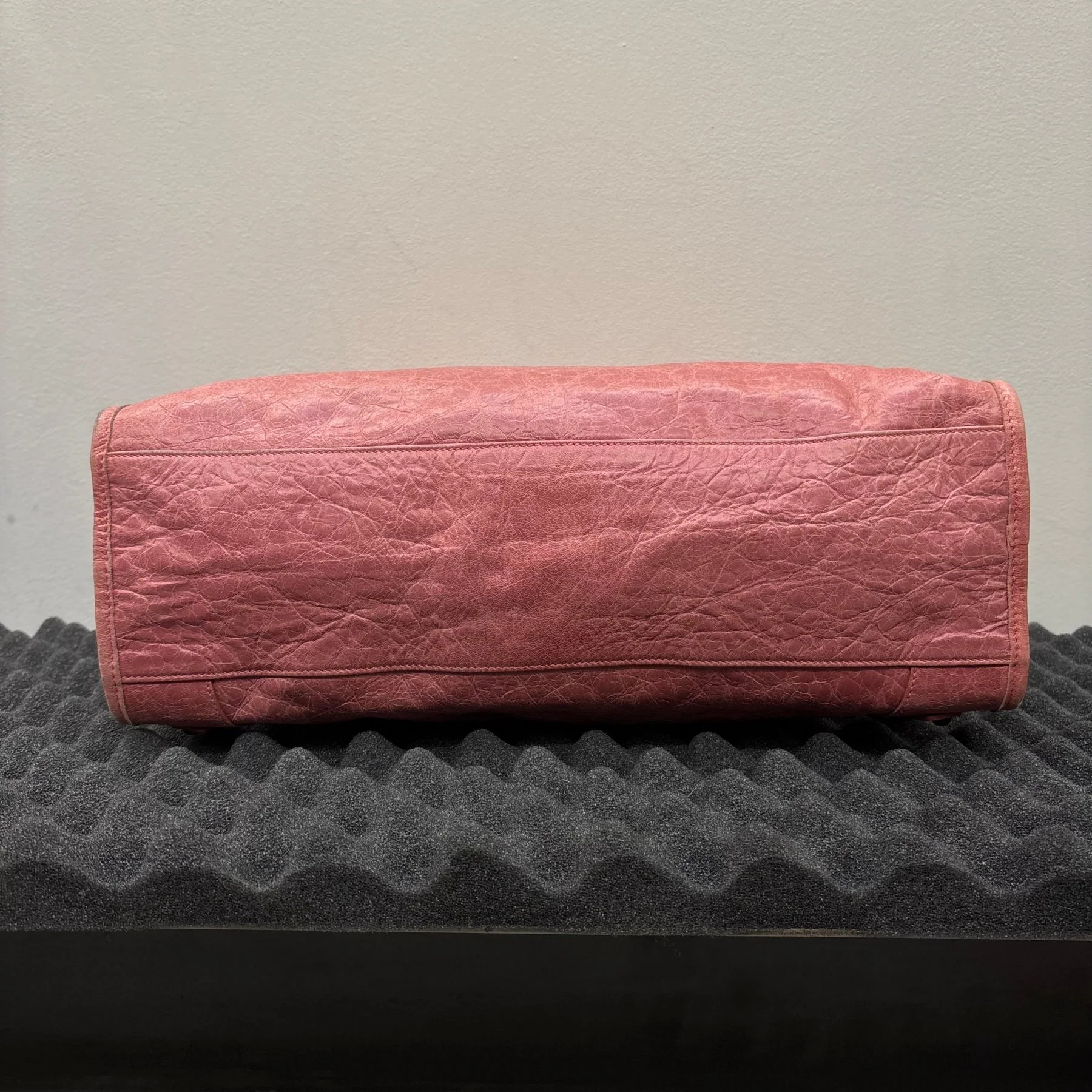 SS09 Balenciaga Pink City Leather Bag - Image 15