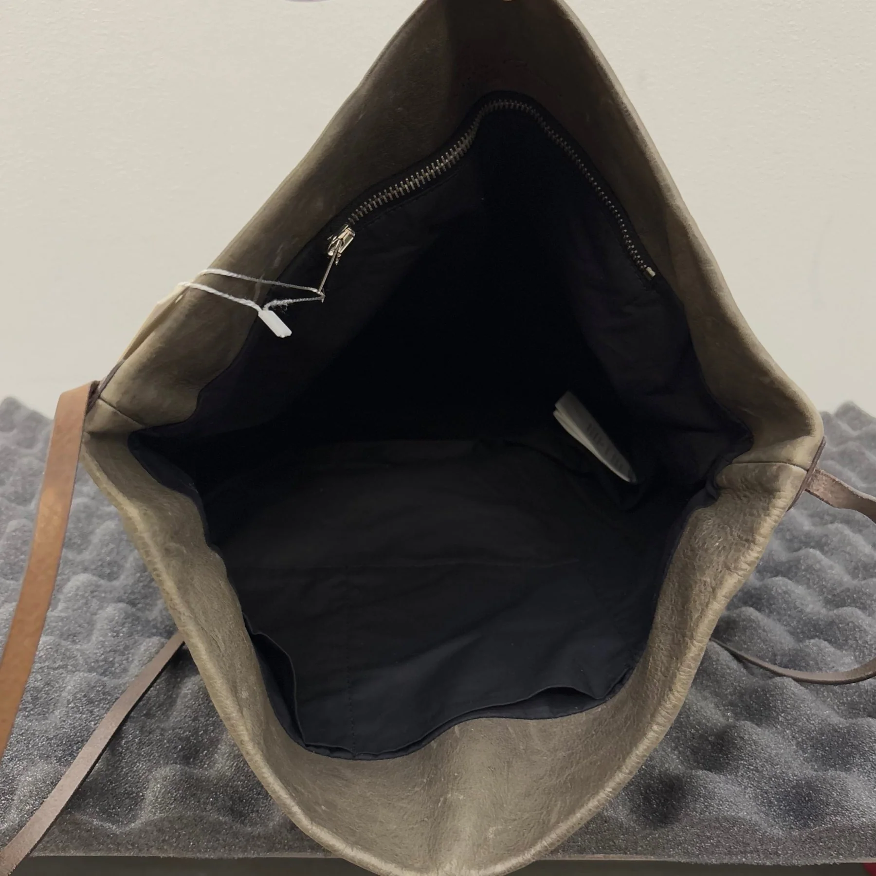 SS09 Rick Owens Leather Crossbody Bag - Image 10