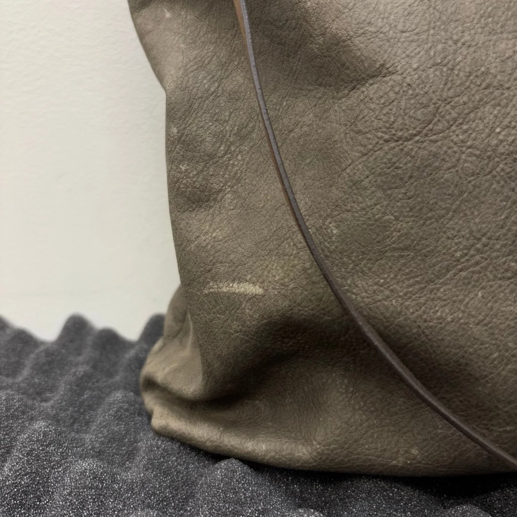 SS09 Rick Owens Leather Crossbody Bag - Image 4