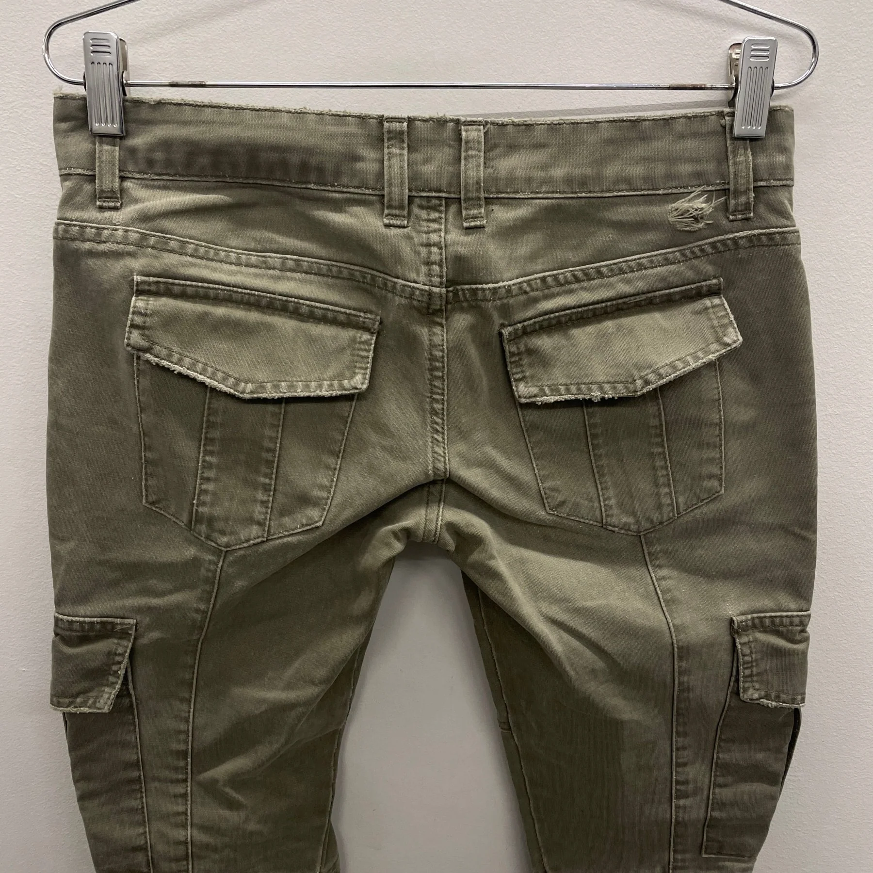 SS10 Balmain by Christophe Decarnin Distressed Biker Jeans - Image 7