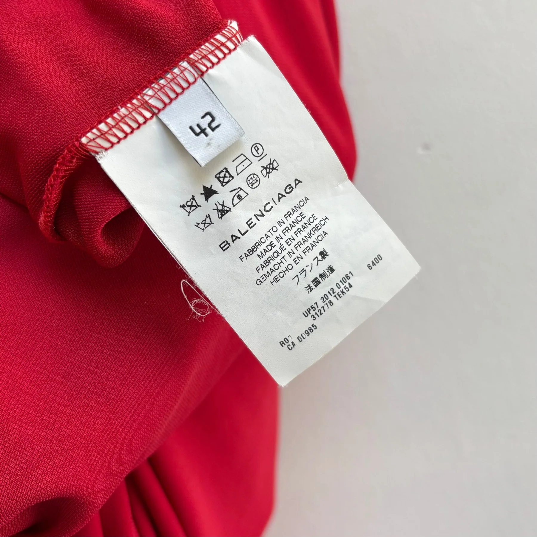 SS12 Balenciaga Shift Midi Dress - Image 15
