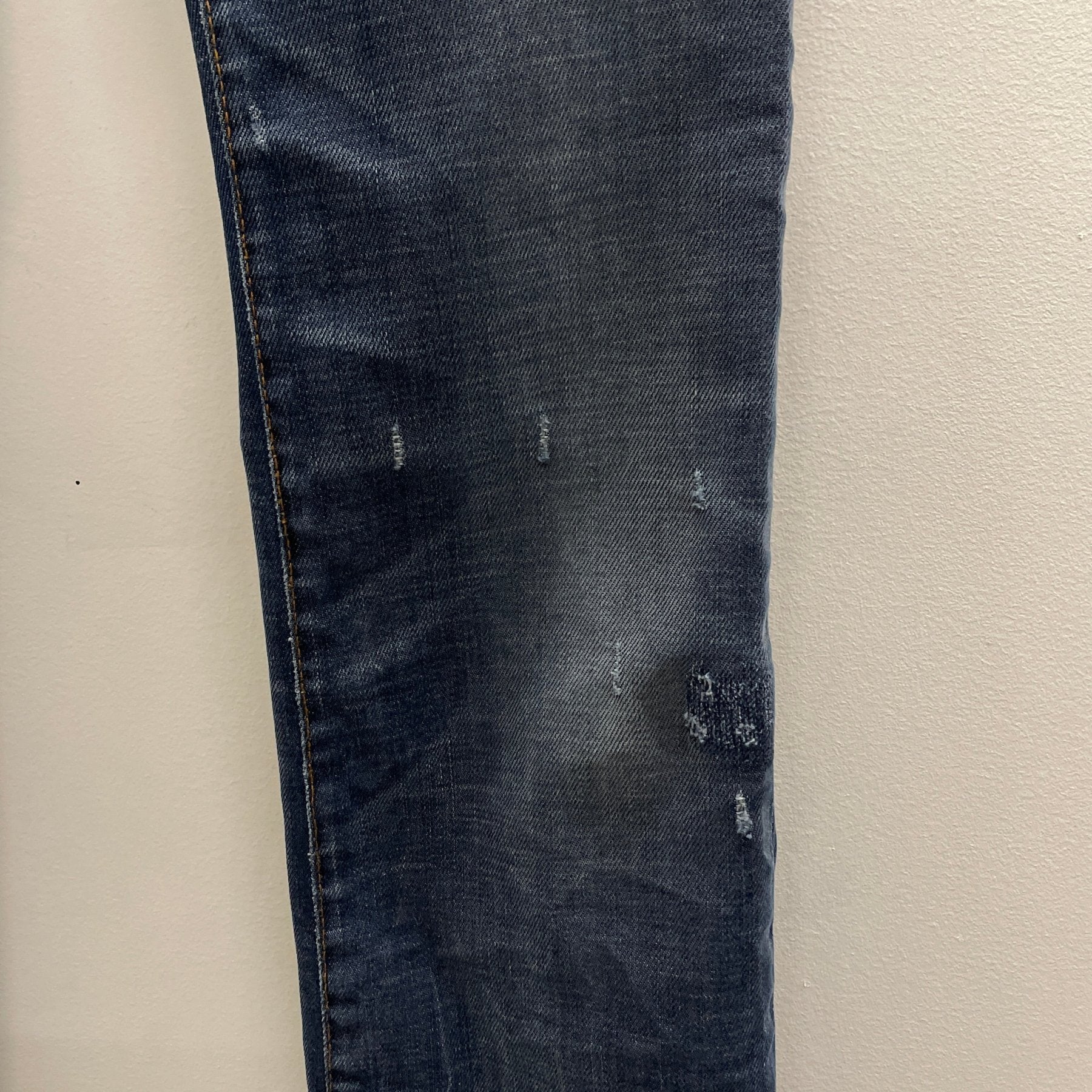 SS12 Balmain Distressed Bootcut Jeans - Image 5