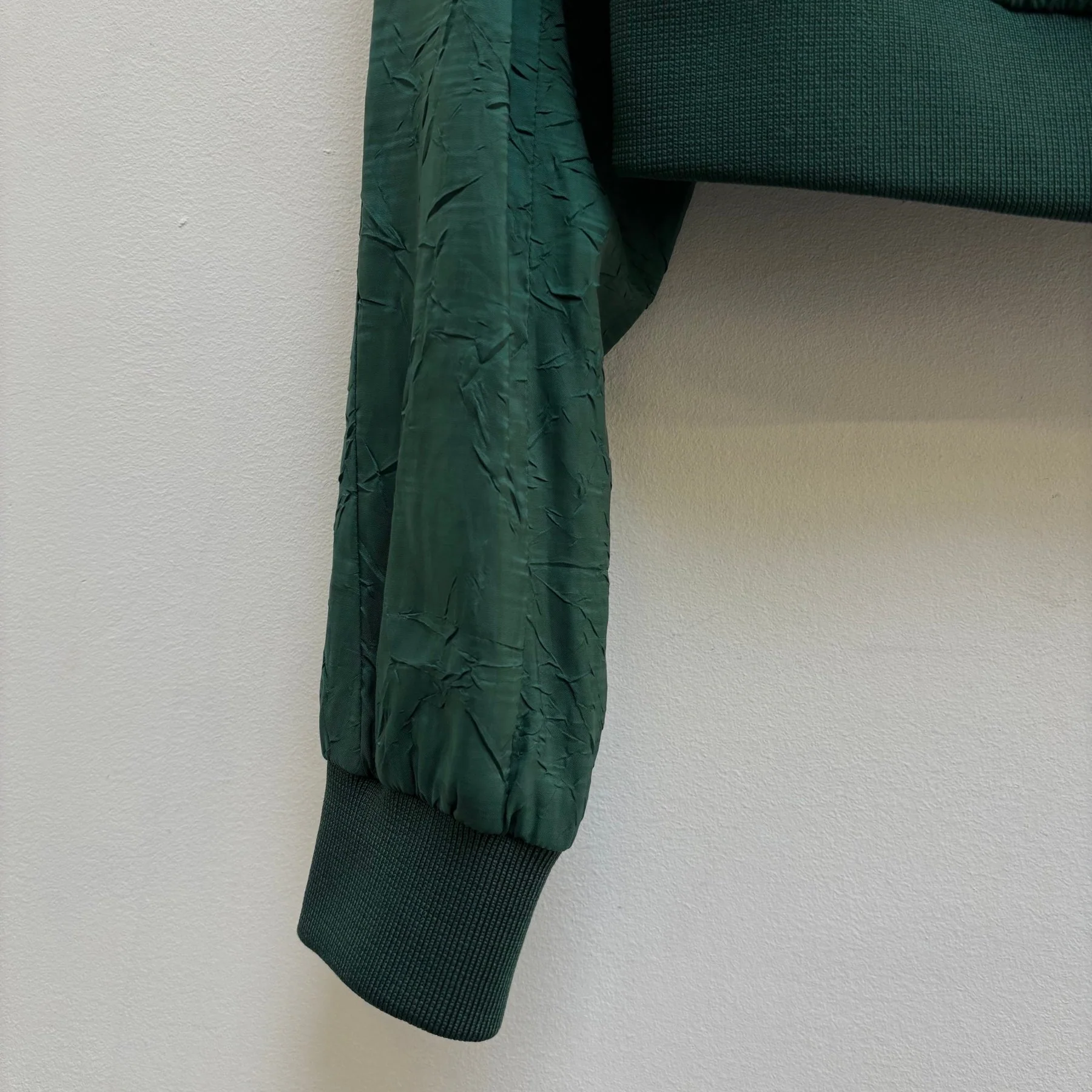 SS13 Acne Studios Wrinkled Bomber Jacket - Image 6