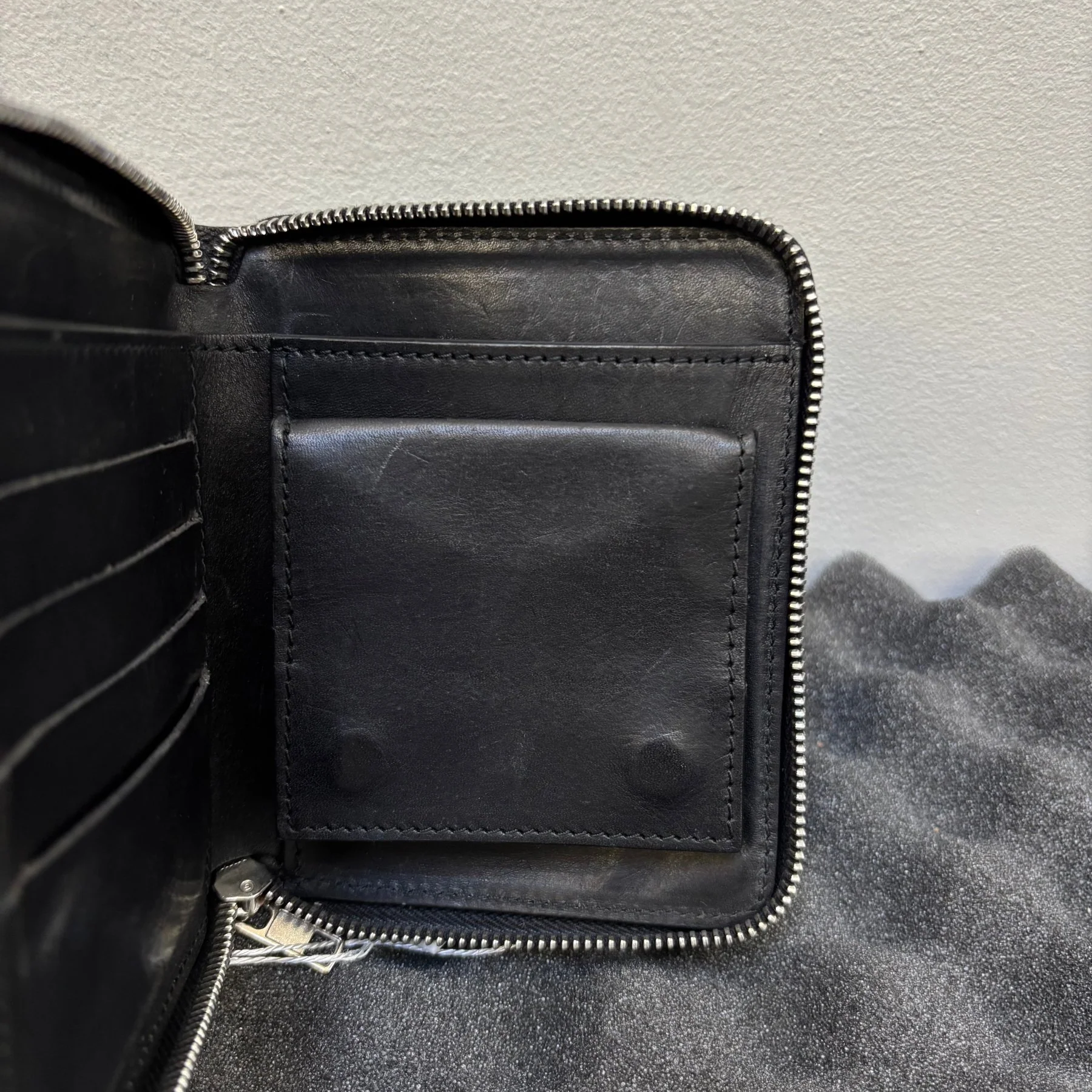 SS14 Rick Owens ‘VISCOUS’ Embroidered Wallet - Image 10
